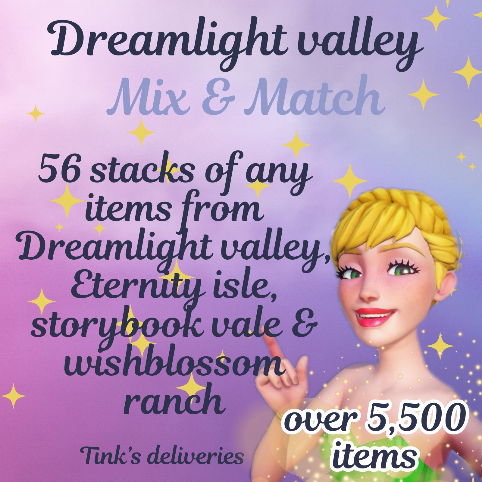 Dreamlight Valley Resources 💕 You Choose Pack