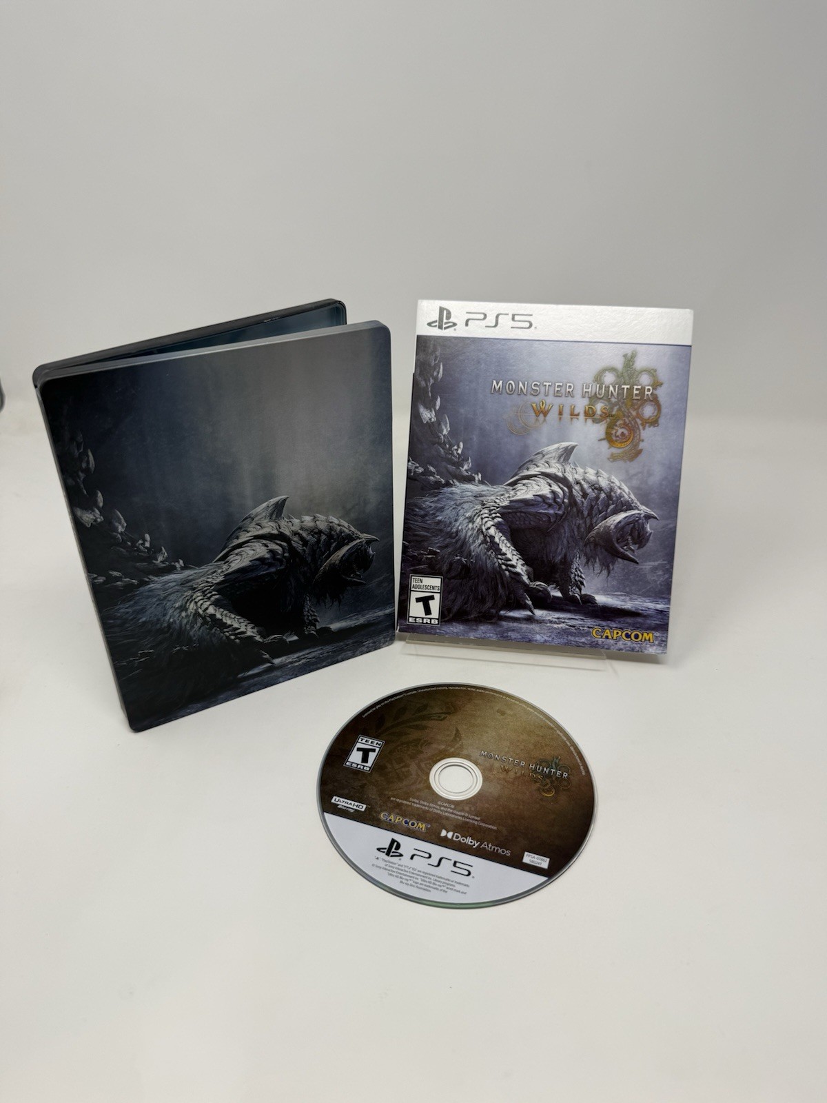 Monster Hunter Wilds: Steel Book Edition – PlayStation 5 CIB Tested Works