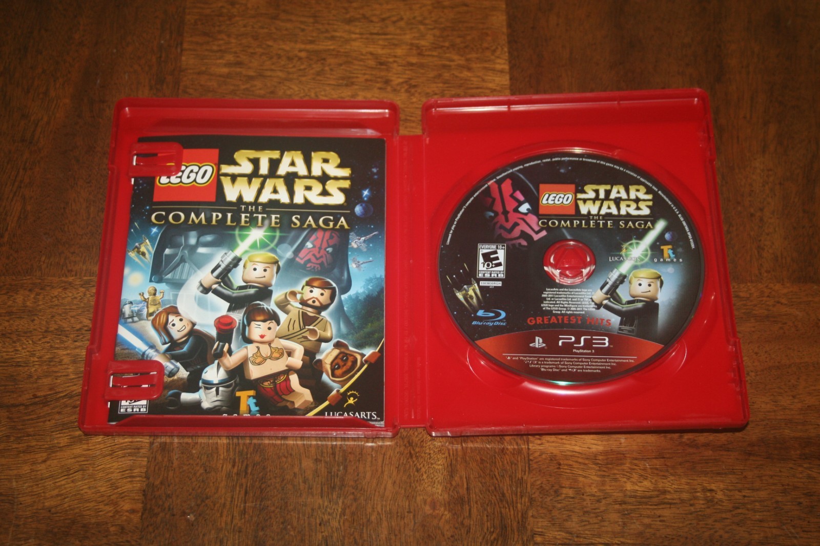 LEGO Star Wars: The Complete Saga – Greatest Hits (Sony PlayStation 3, 2007) CIB