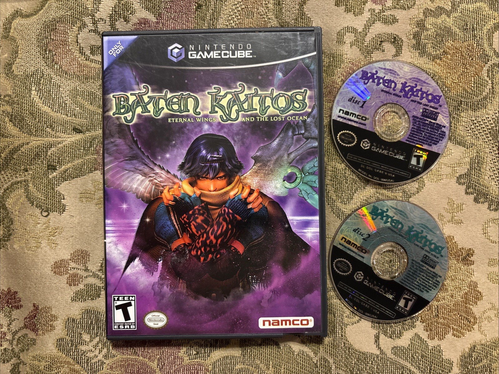 Baten Kaitos: Eternal Wings and the Lost Ocean (Nintendo GameCube 2004) Tested !