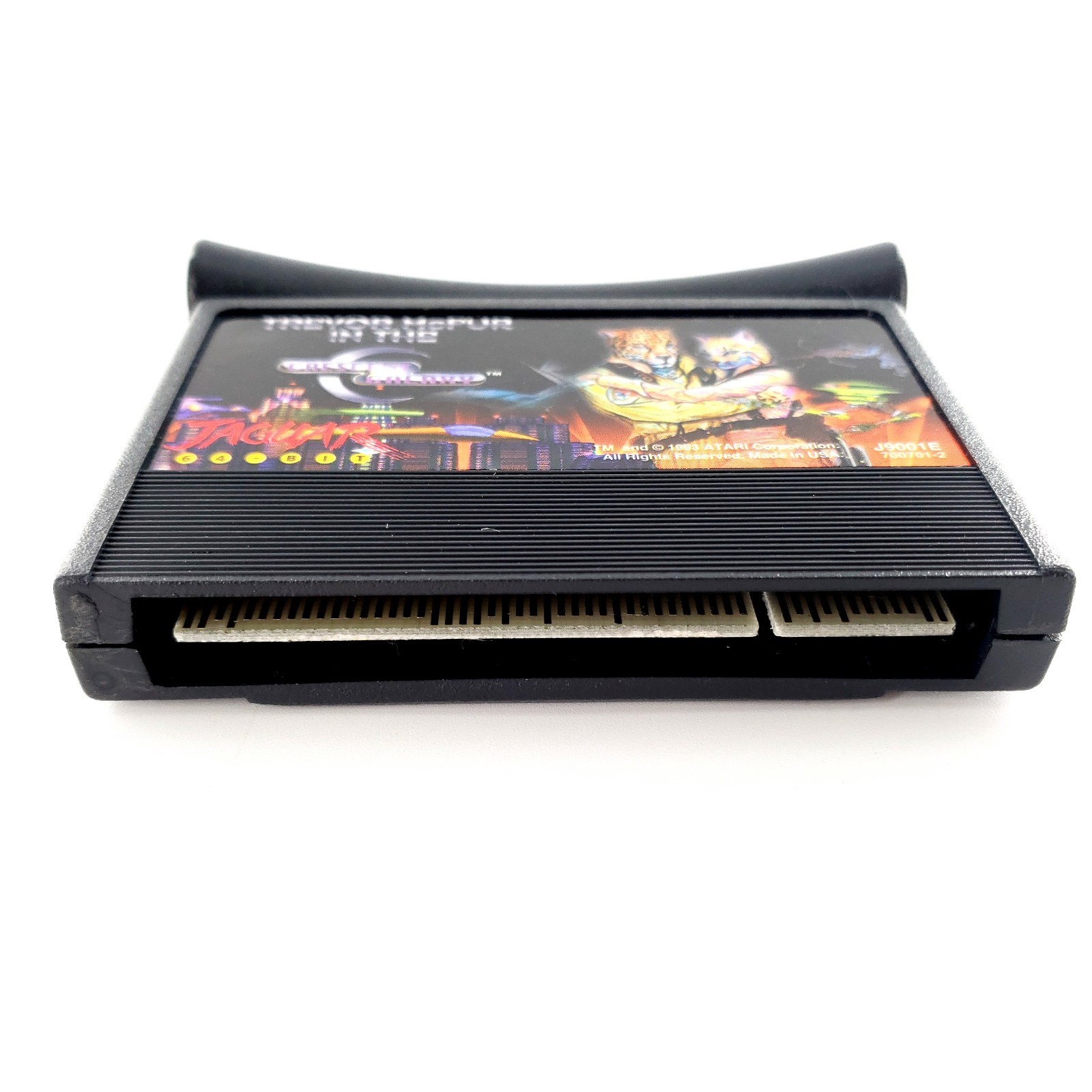 Trevor McFur in the Crescent Galaxy Atari Jaguar Complete w/ Overlay Tested