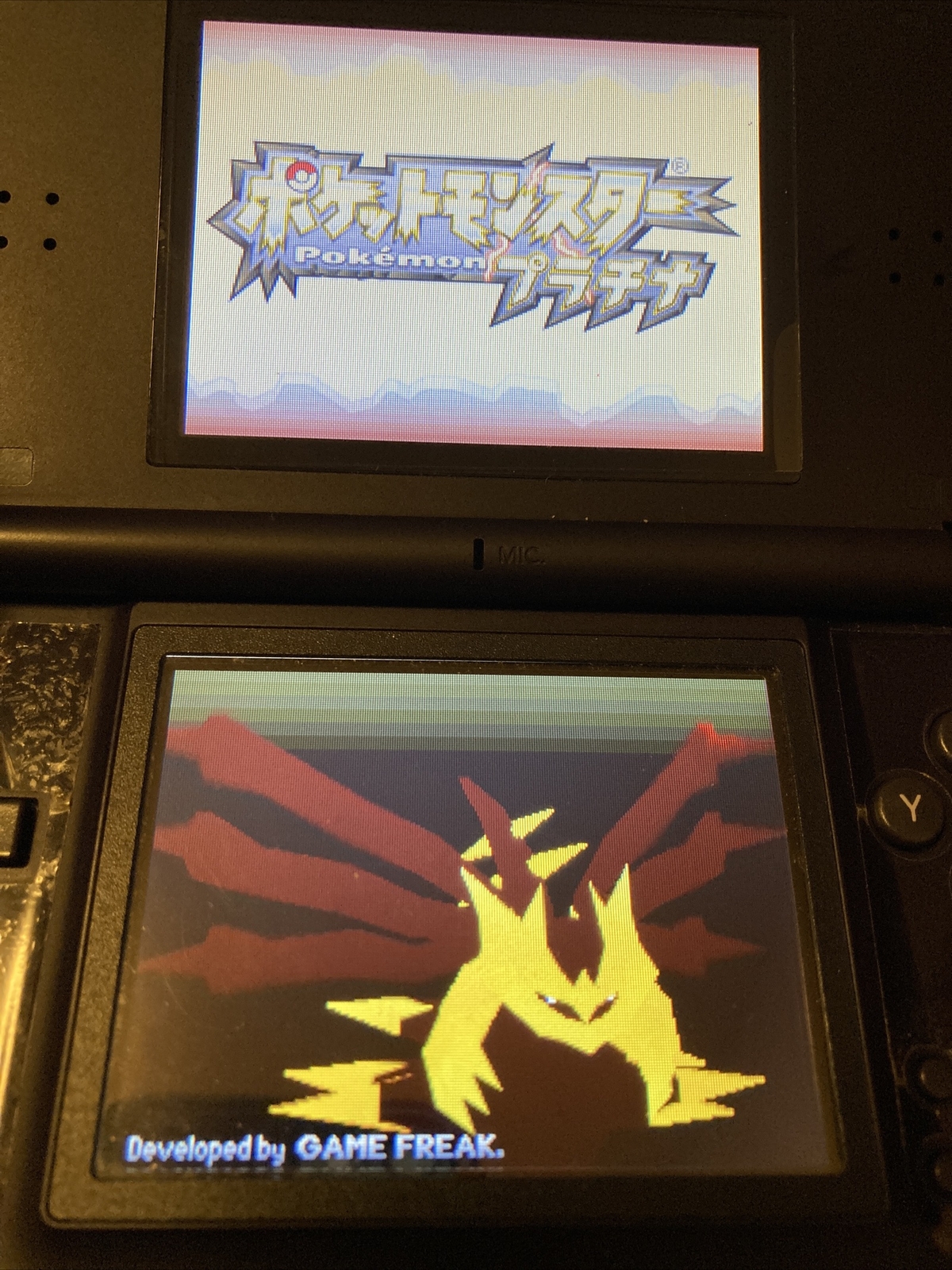 Authentic Nintendo DS Pokemon Platinum Japanese Games Pocket Monster