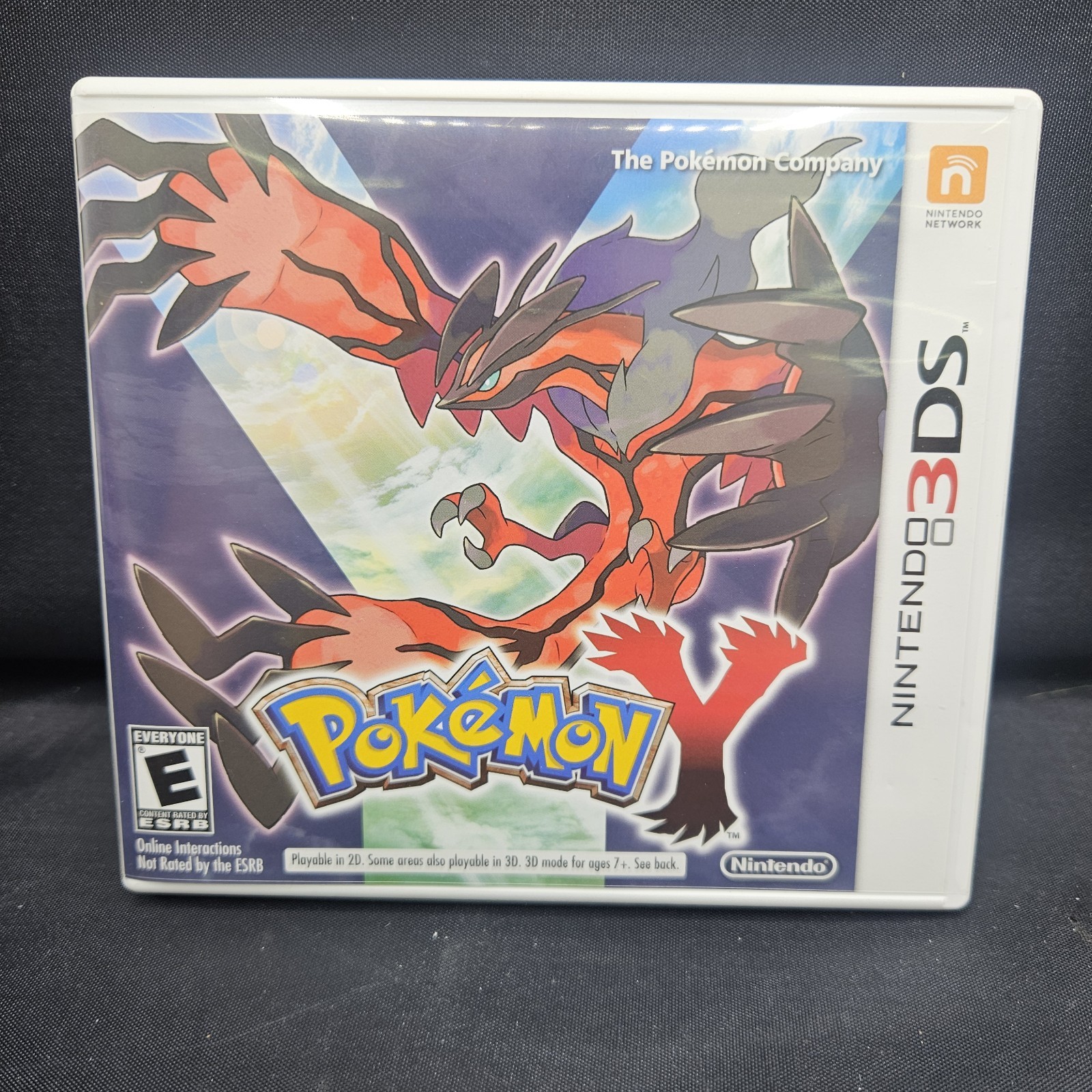 Pokemon Y (Nintendo 3DS, 2013) Authentic Tested Working With Manual