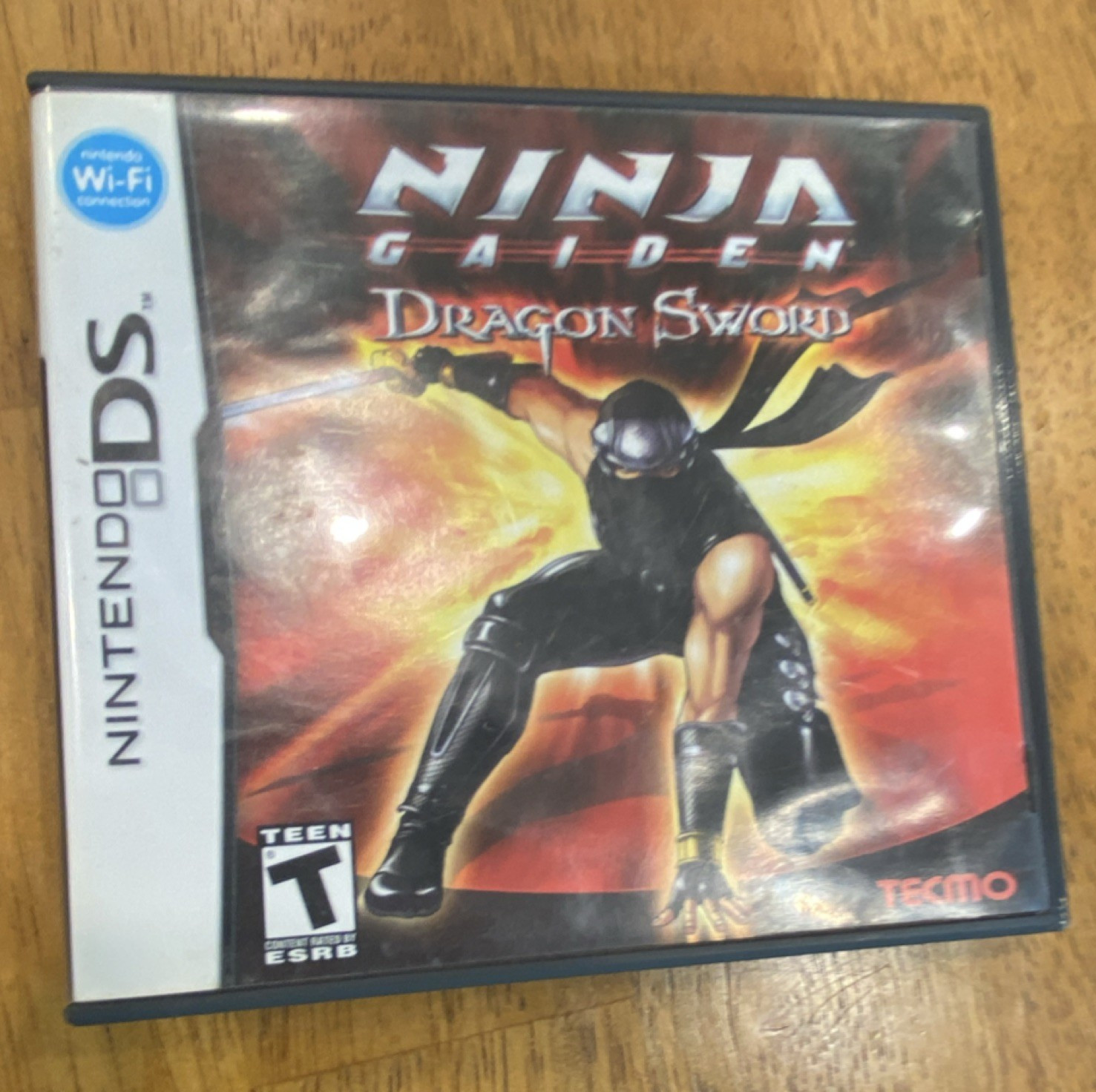 Ninja Gaiden: Dragon Sword Nintendo DS Game Tecmo Manual Wi-Fi Martial Arts 2008