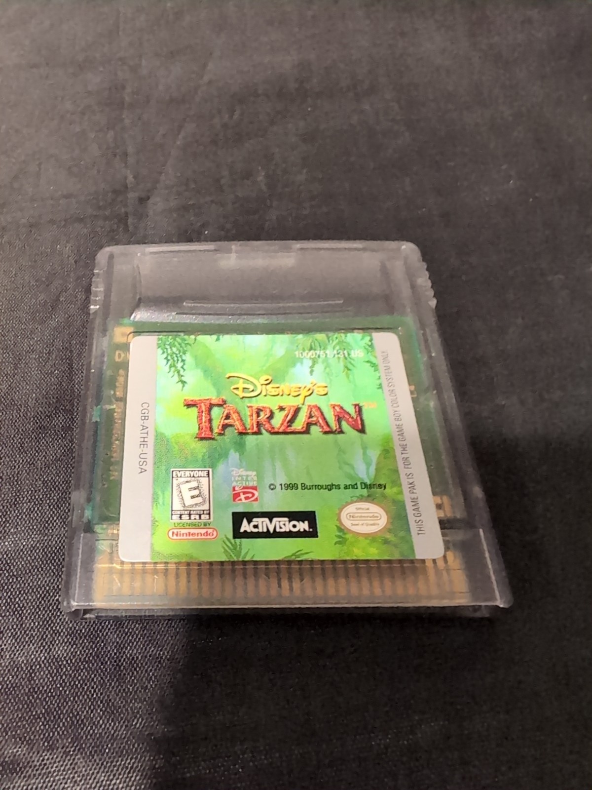Disney’s Tarzan (Nintendo Game Boy Color, 1999)