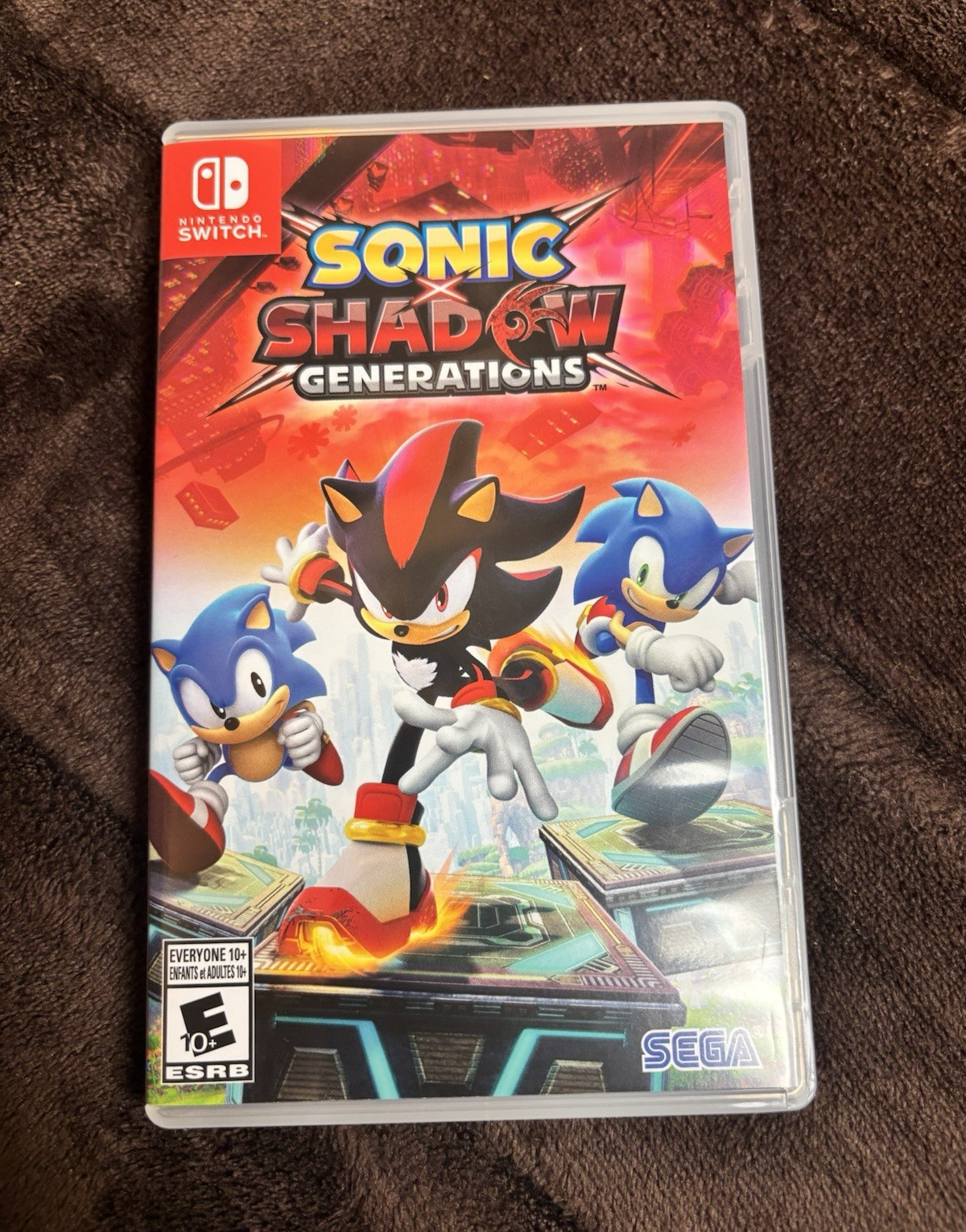 SEGA Sonic X Shadow Generations Nintendo Switch E10+ NTSC-U/C 2024