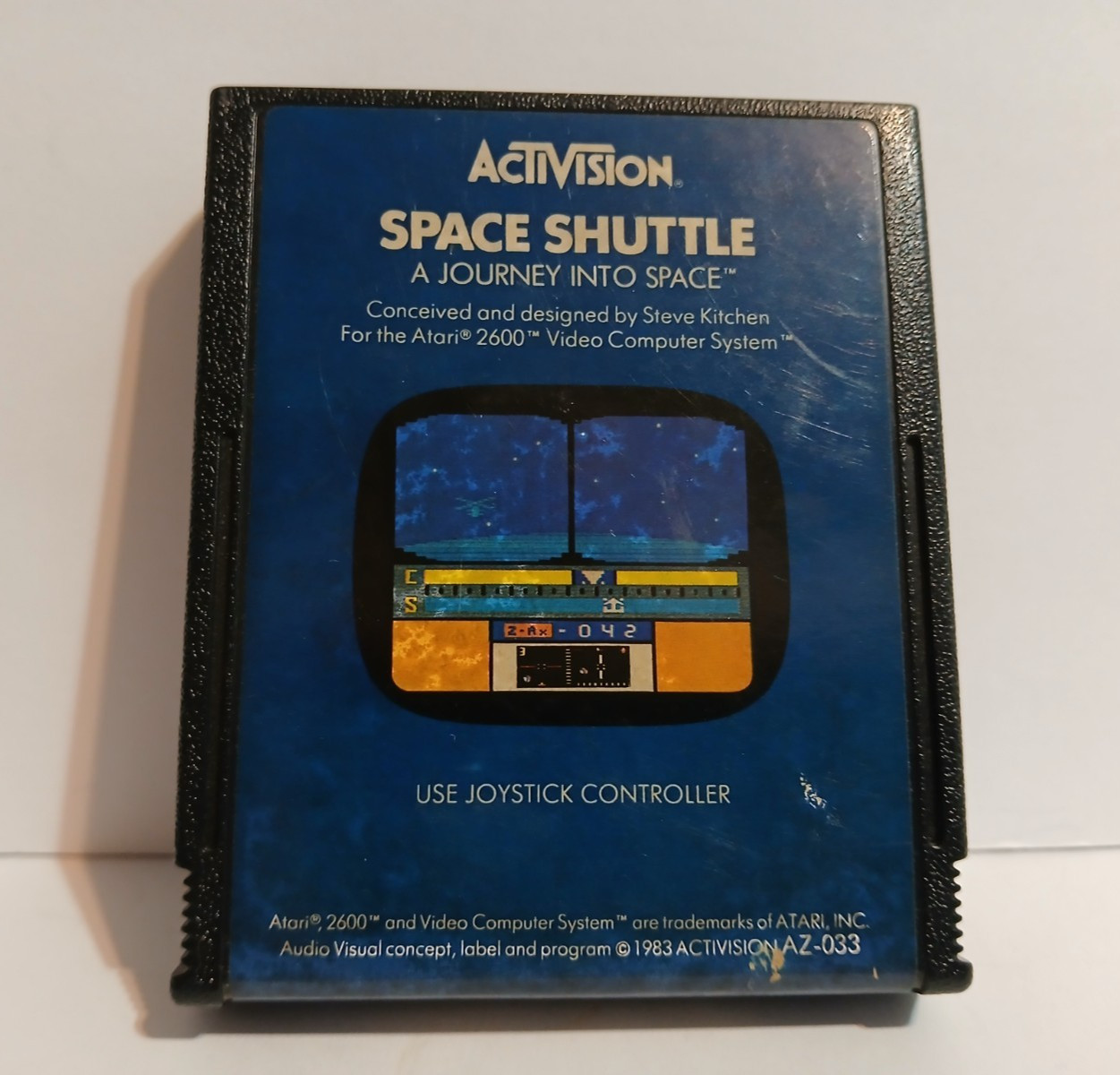 Space Shuttle (Atari 2600, 1983) game cartridge only tested authentic Activision
