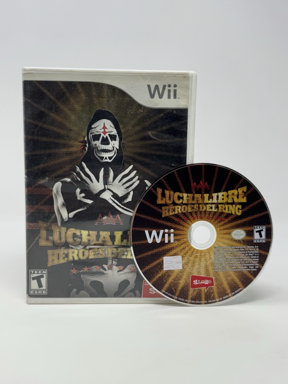 Lucha Libre: Heroes del Ring Mexico (No Scratches) for Nintendo Wii *Tested*