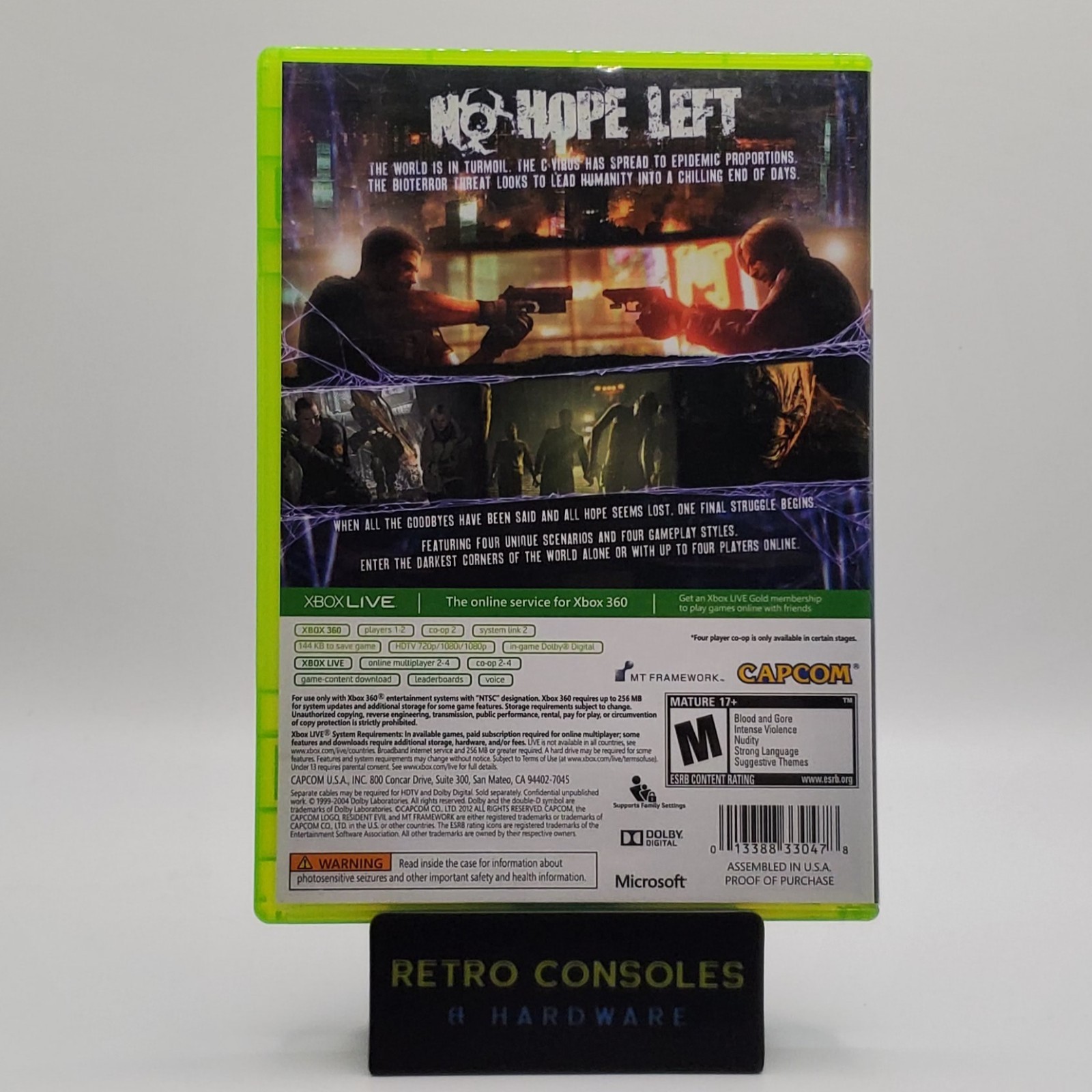 Resident Evil 6 (Microsoft Xbox 360, 2012) w/Insert – Tested