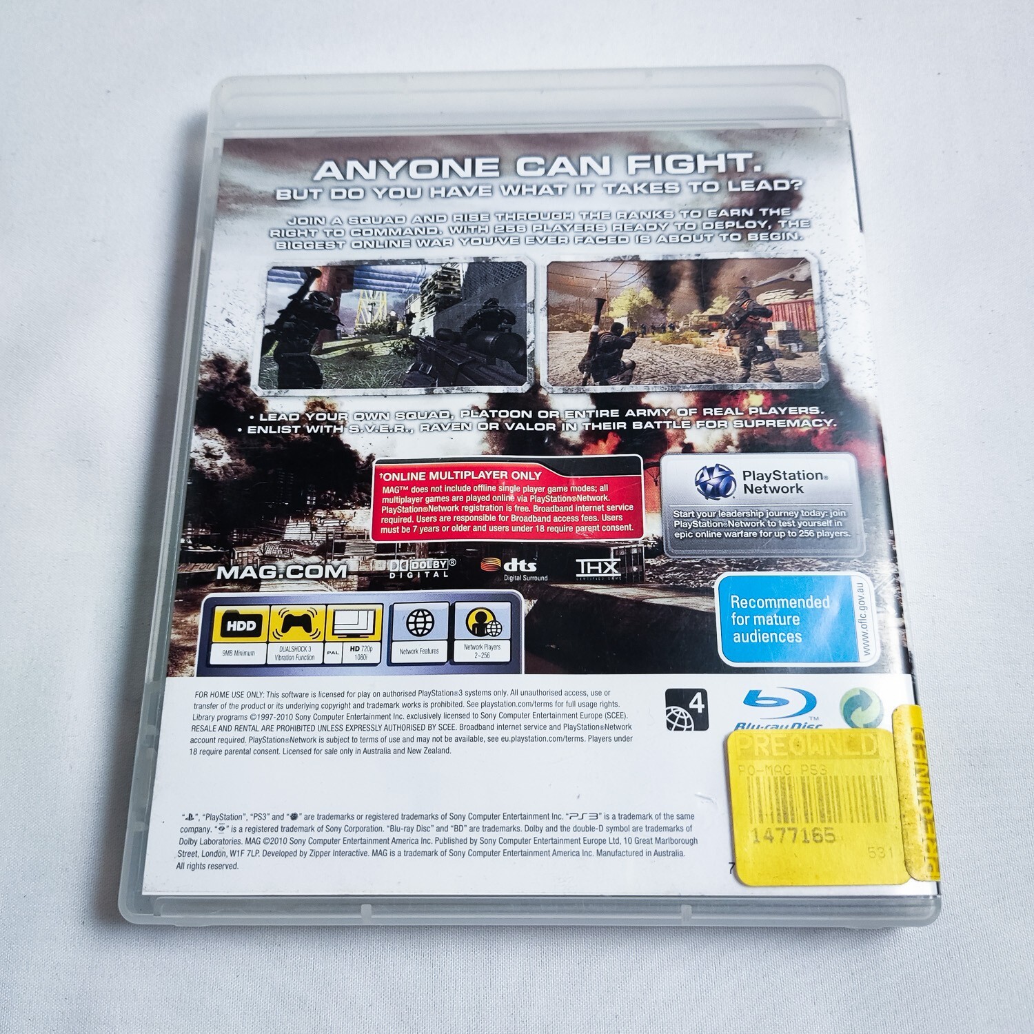 MAG – PLAYSTATION 3