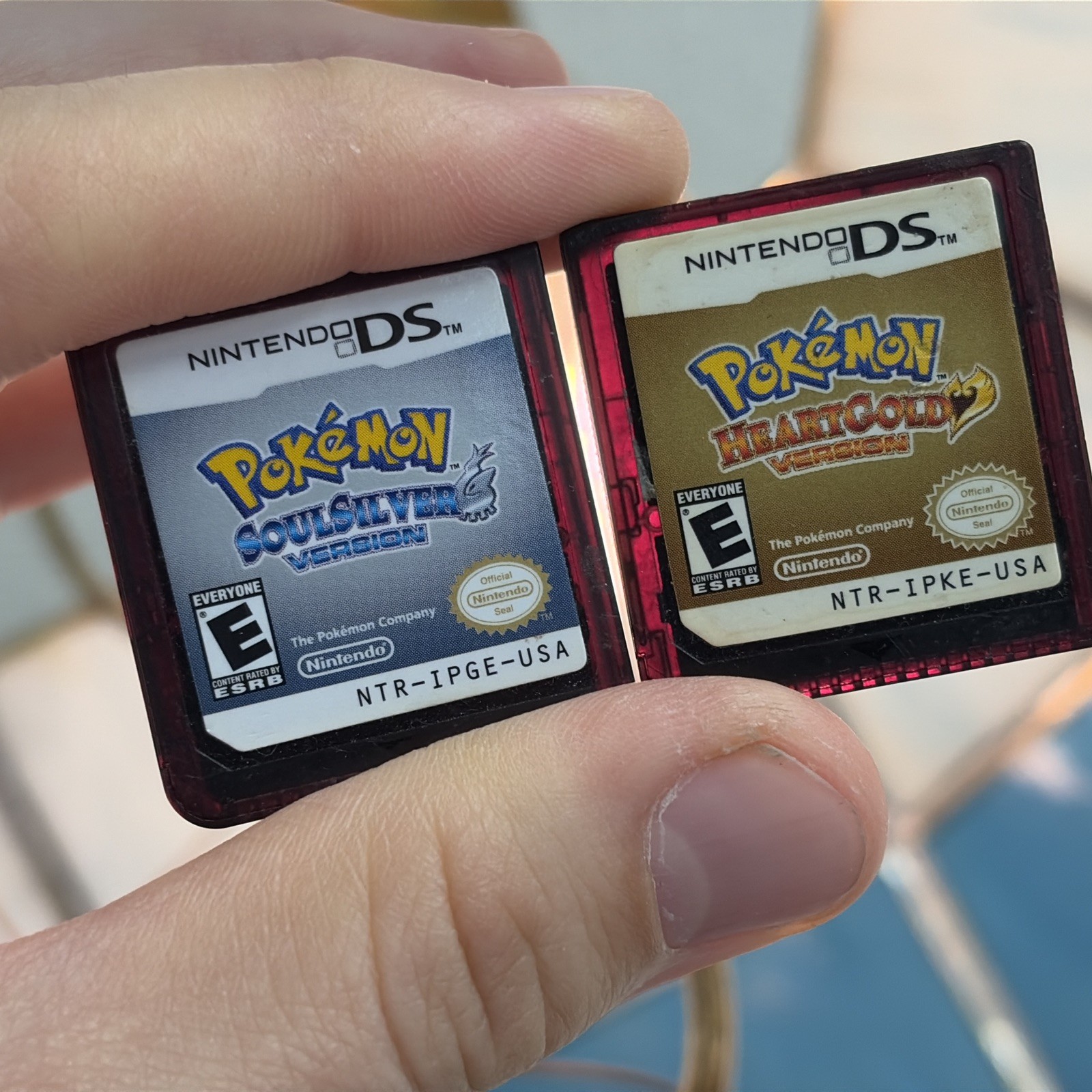 Pokemon: SoulSilver + HeartGold Nintendo DS LOT Authentic In Original Box