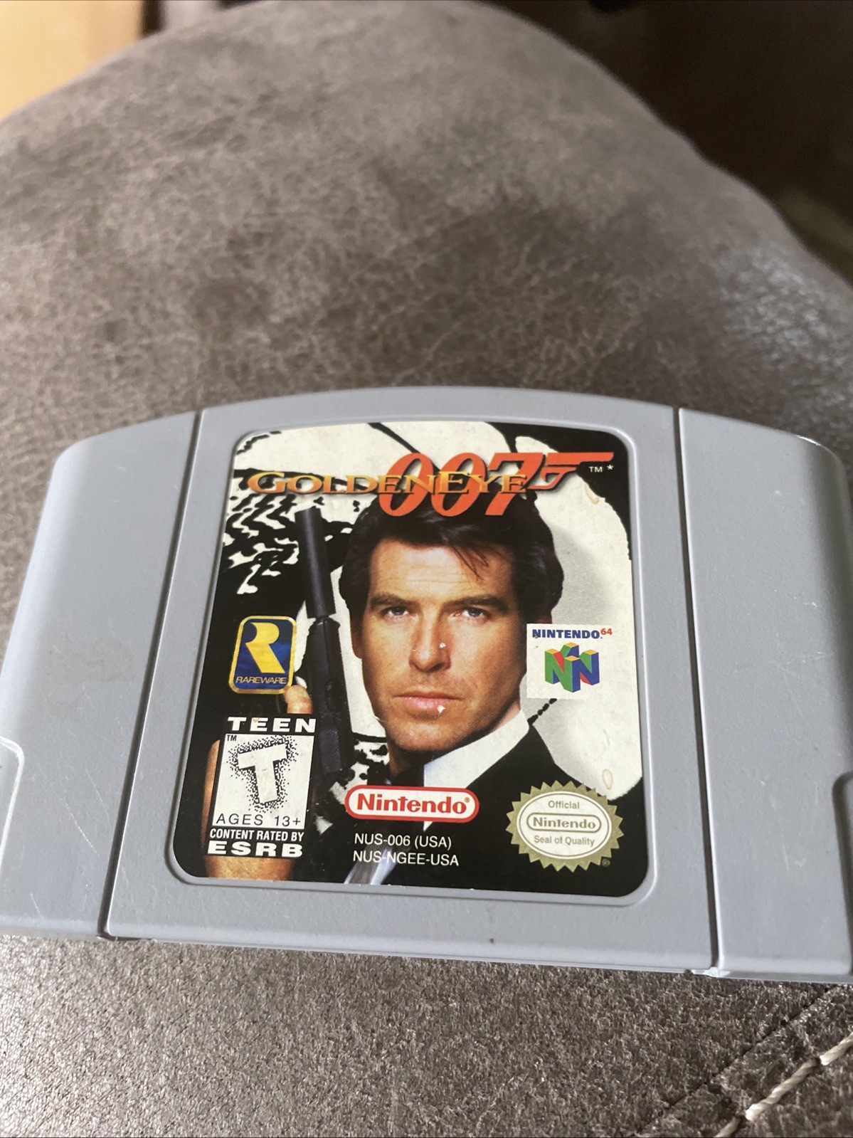 N64 GoldenEye 007 James Bond Multiplayer FPS Cartridge NTSC-U/C U Untested