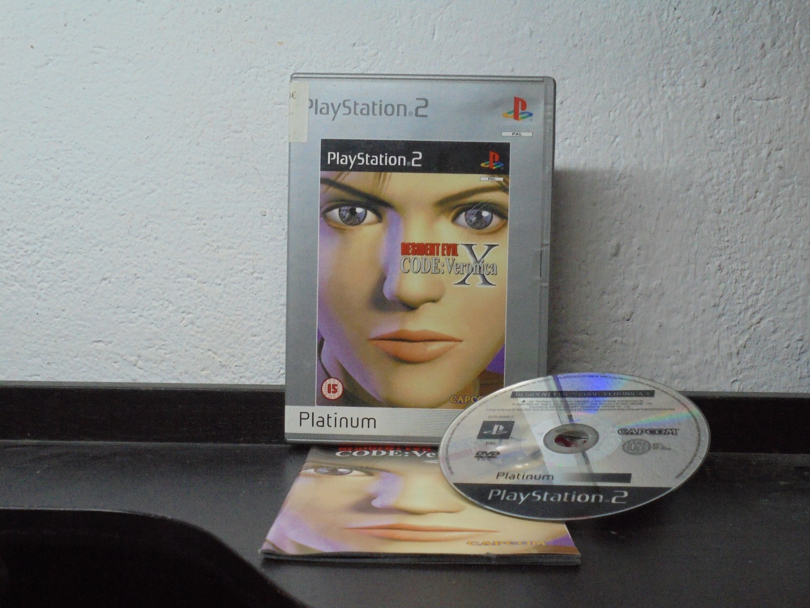 Resident Evil Code: Veronica X PS2 Spain PAL Platinum Complete