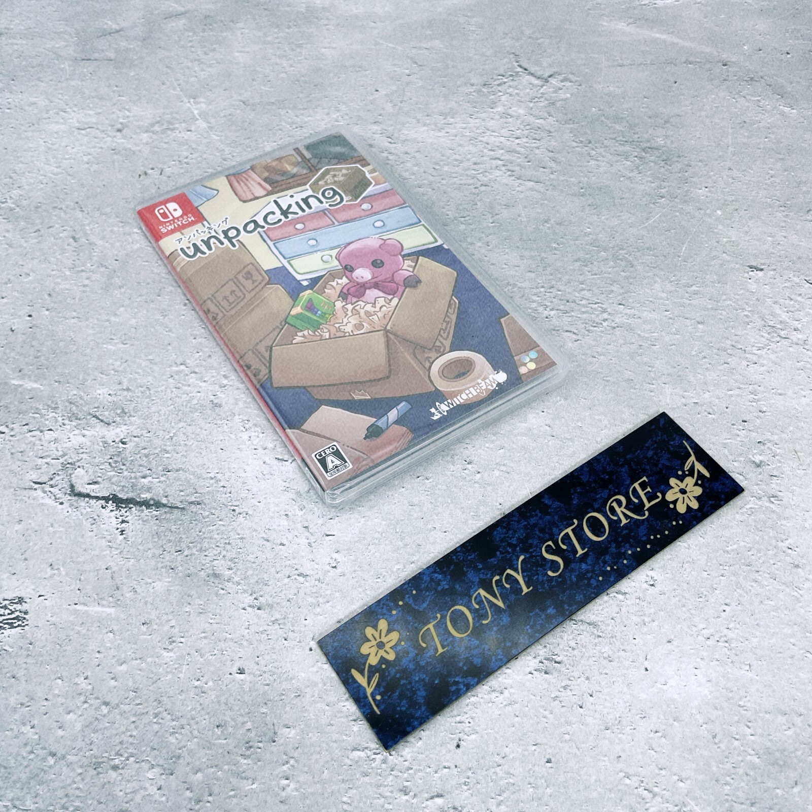 Switch Unpacking Regular Edition Software JP Video Game Action Adventure Puzzle