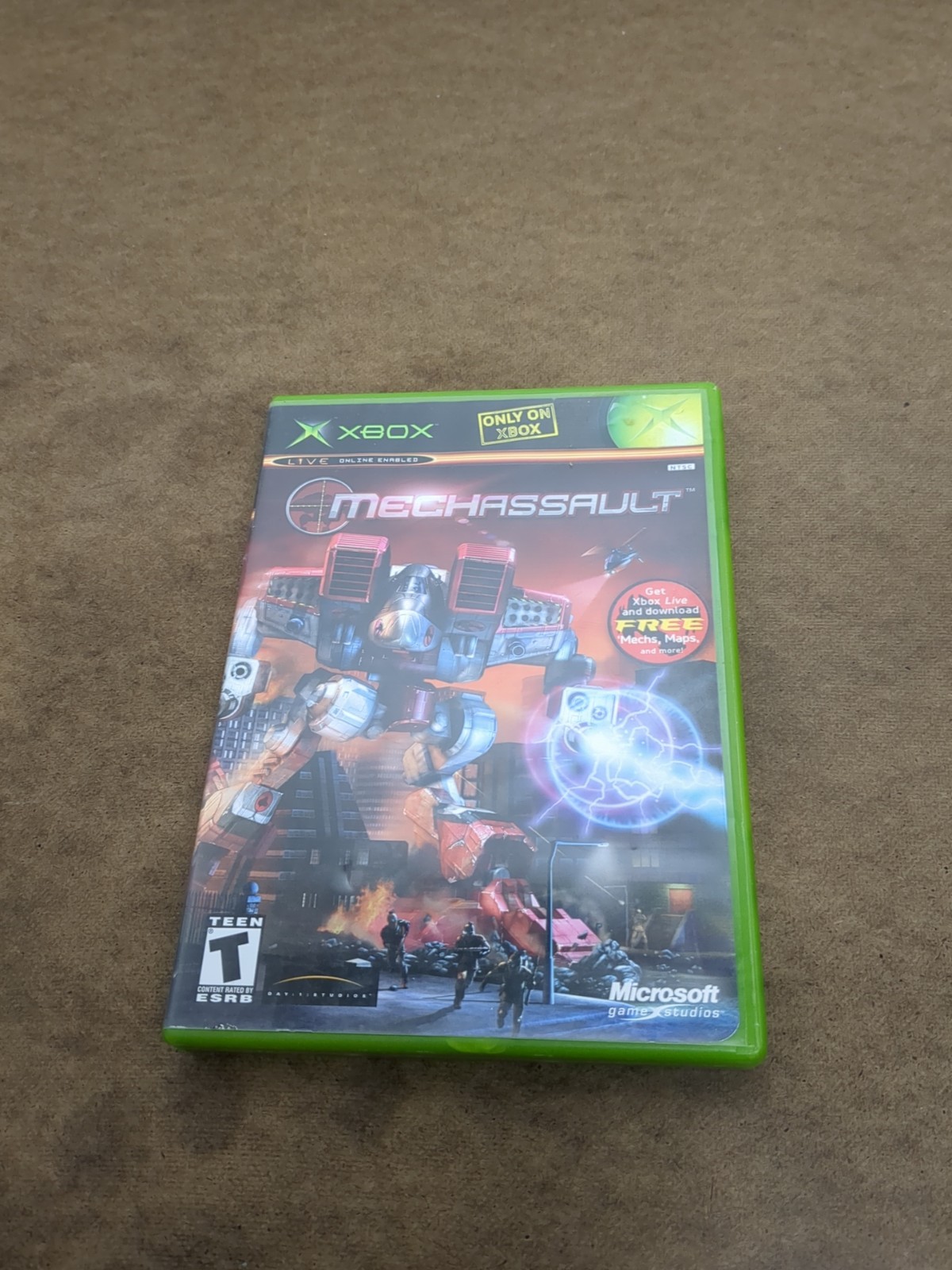 MechAssault (Microsoft Xbox, 2002) No Manual, Not For Resale