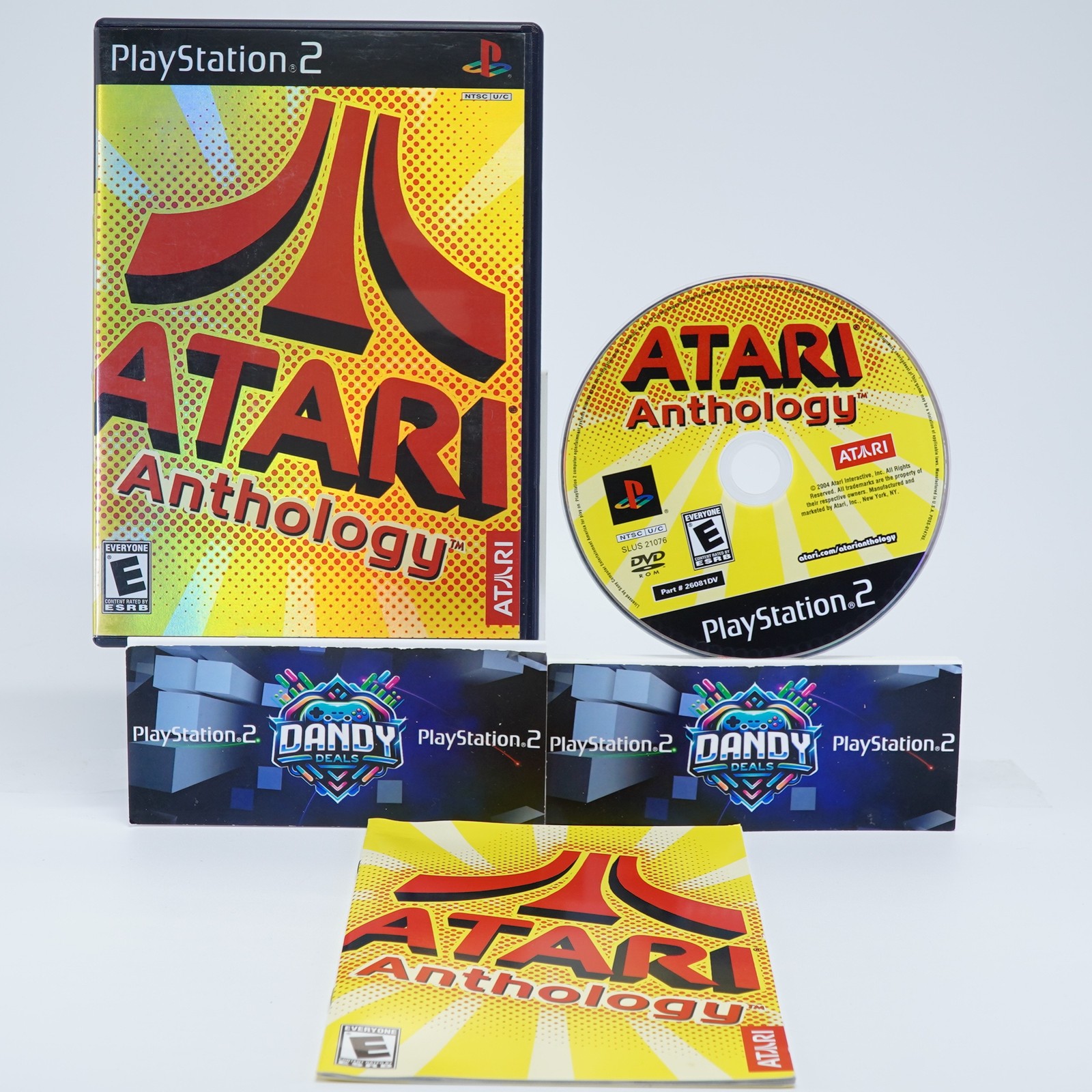 Atari Anthology PS2 CIB W/ Manual – PlayStation 2