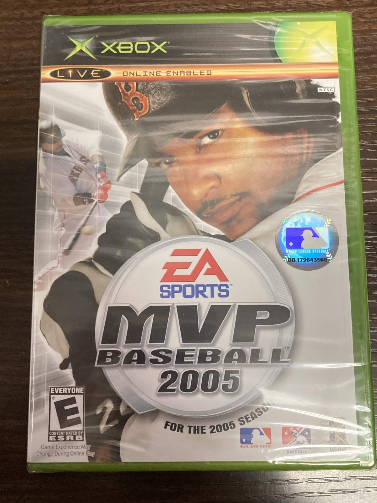 MVP Baseball 2005 Microsoft Xbox ESRB Black Label Authentic New Sealed