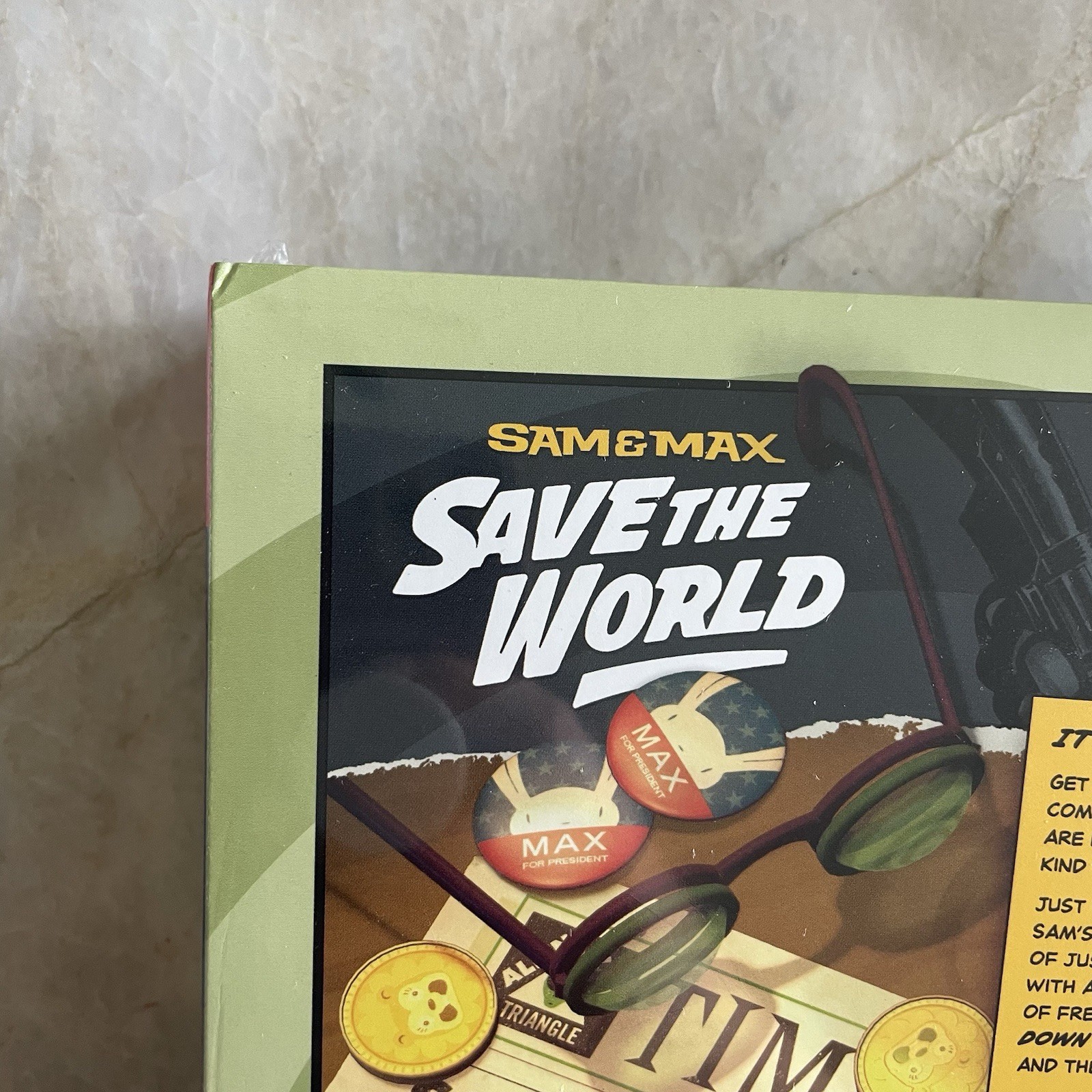 Sam and Max Save the World Collector’s Edition LRG#104 Nintendo Switch Brand New