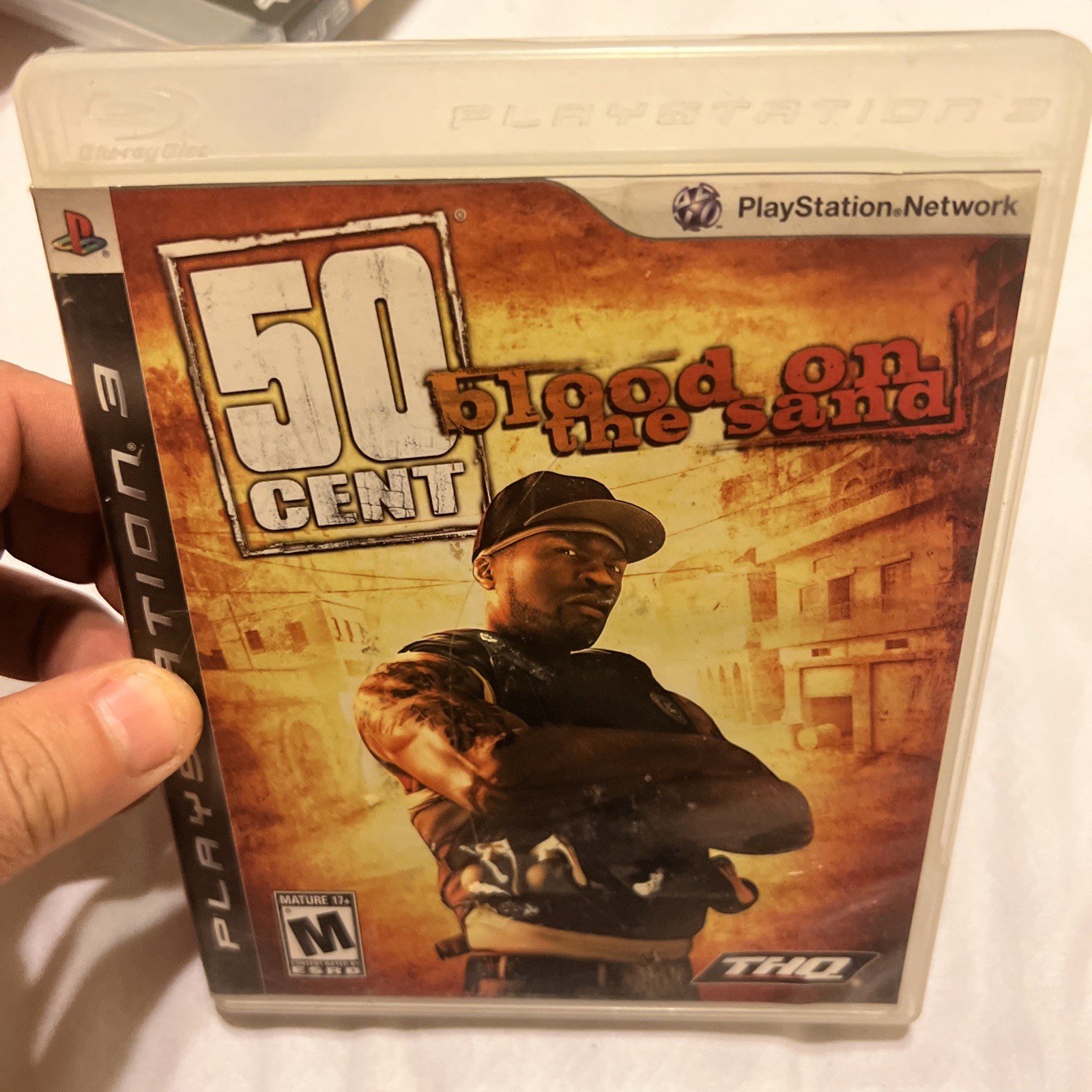 50 Cent: Blood on the Sand (Sony PlayStation 3, 2009) NO MANUAL