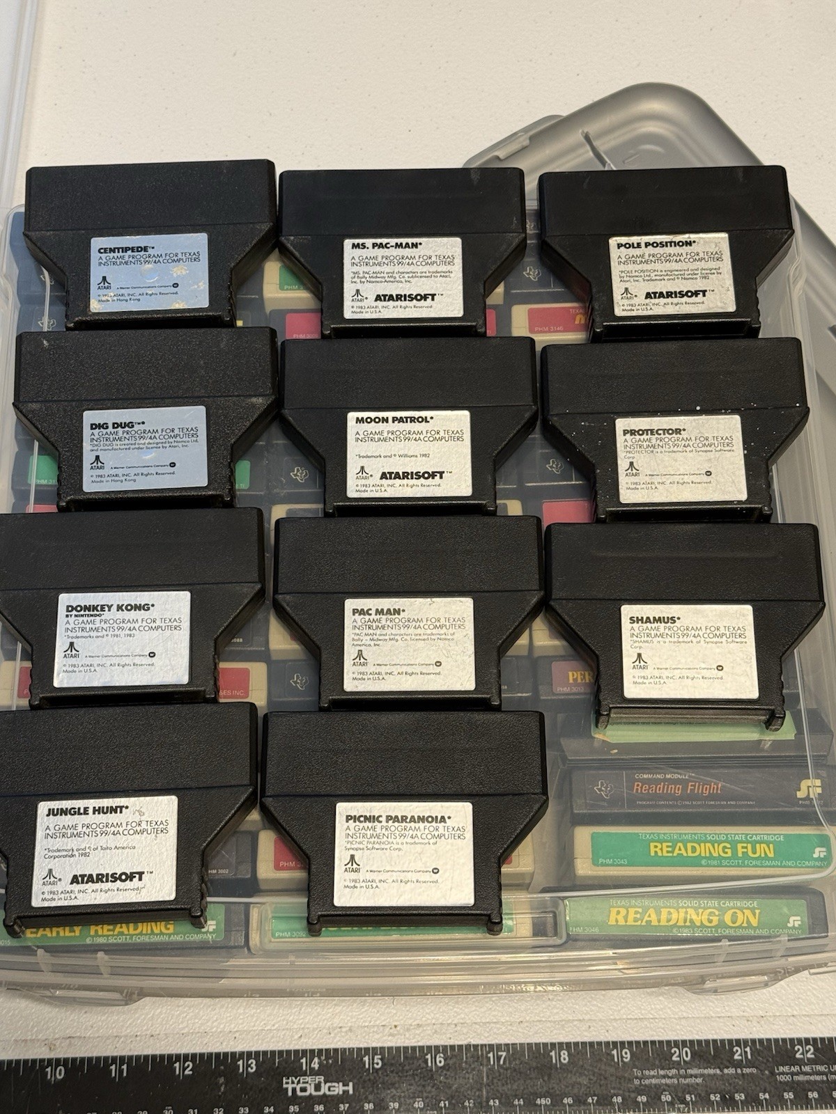 TI-99 Texas Instruments Program Carts (Some with Manuals) – Mix & Match