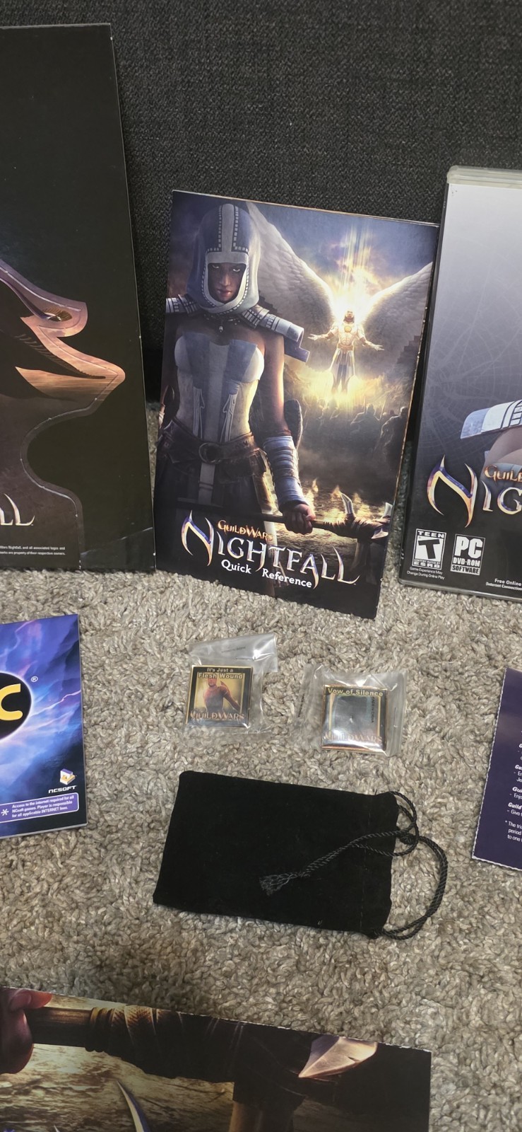 Guild Wars: Nightfall – Collector’s Edition (PC CD-ROM) Complete Set