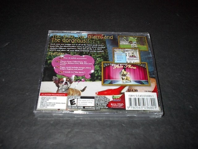 Hollywood Pets PC CD-ROM Software Video Game 2006 Windows XP SP1 or Greater New