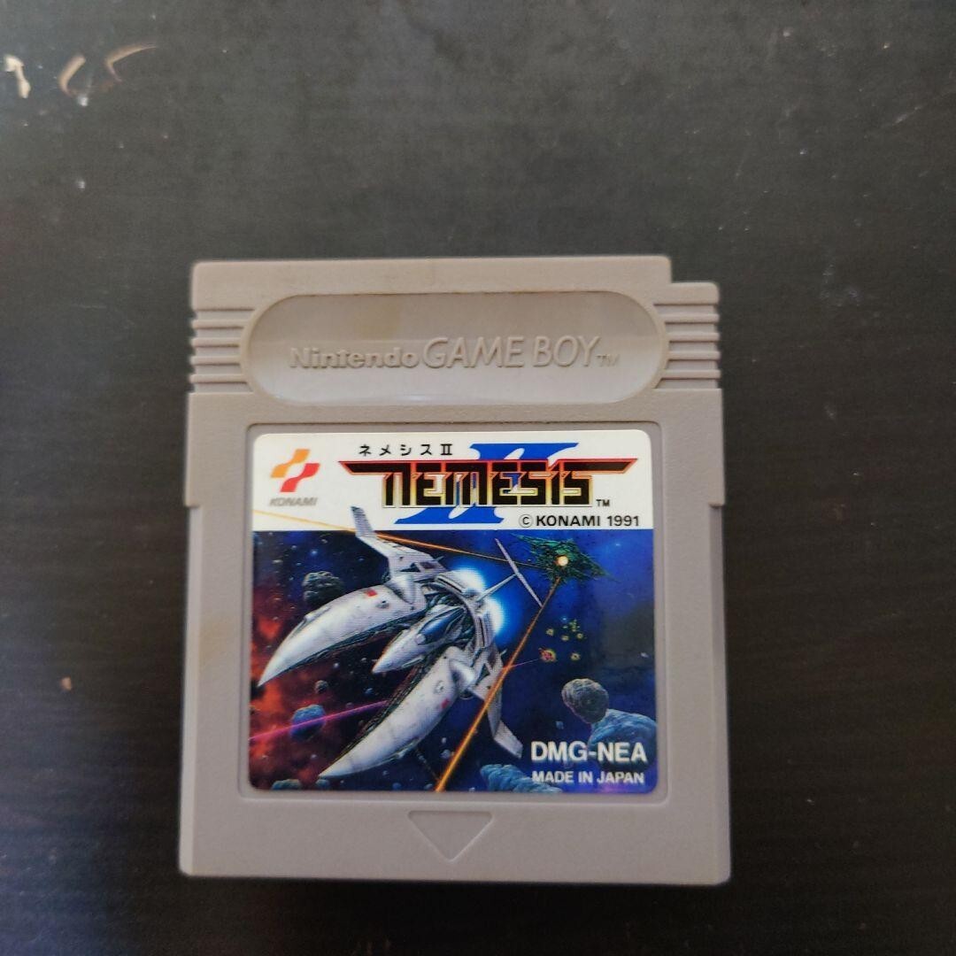 Nintendo GameBoy Nemesis 2 Gradius II Cartridge Only Good Condition JP VersionOp