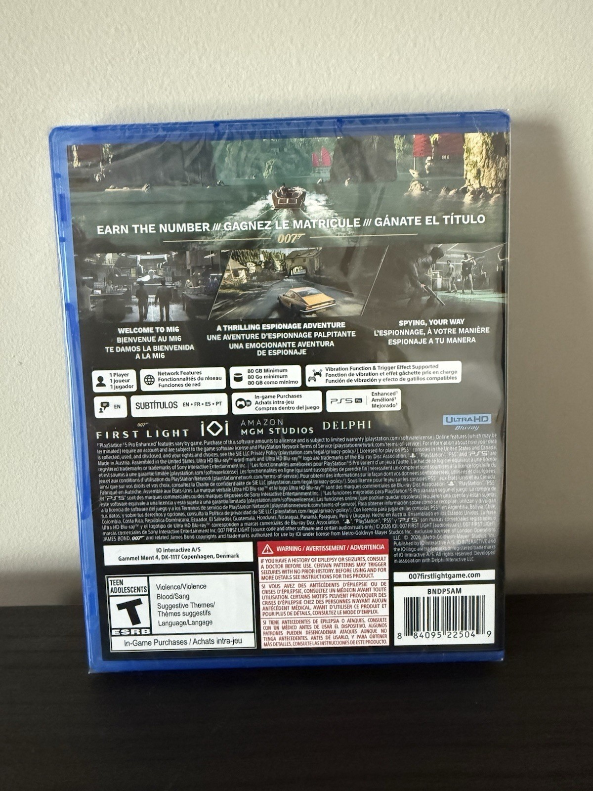 007 First Light – Sony PlayStation 5