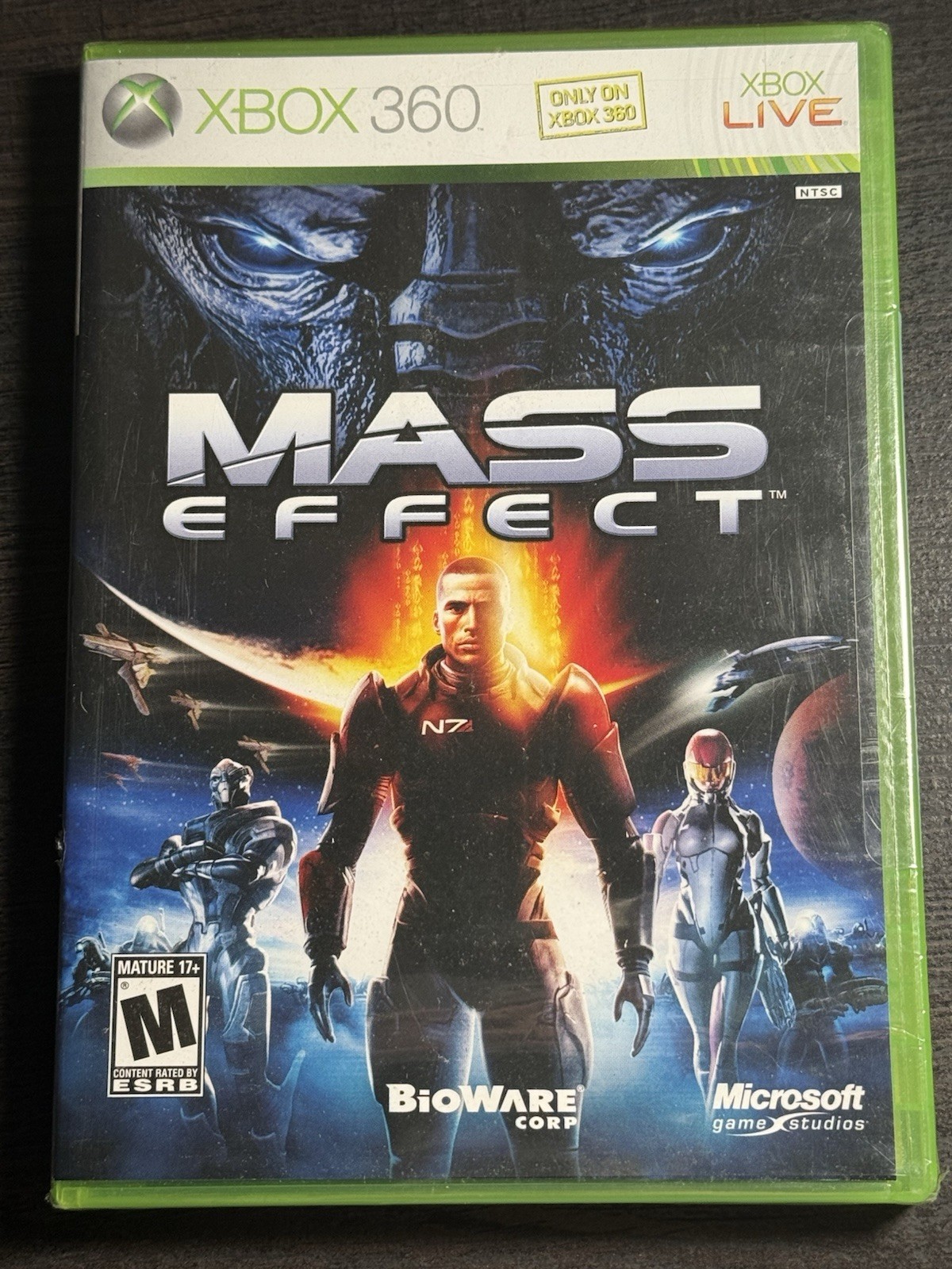 ⭐️ Sealed First Print Mass Effect (Microsoft Xbox 360, 2007) Do Not Sell Before