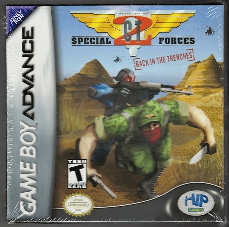 CT Special Forces 2 Back in the Trenches GBA (Brand New Factory Sealed US Versio