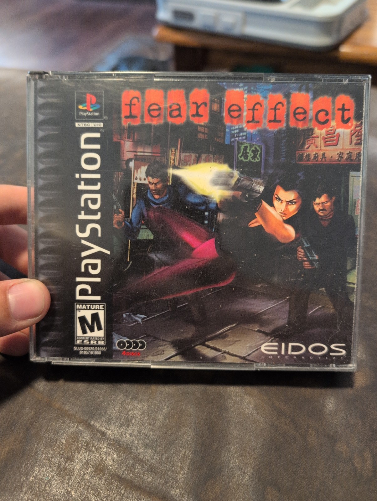 Fear Effect (Sony PlayStation 1, 2000) PS1 NO Manuel
