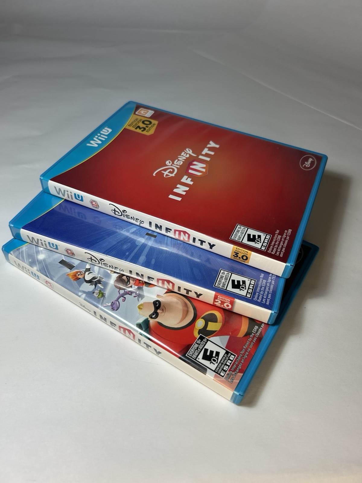 Disney Infinity Wii U Lot – 1.0, 2.0, 3.0 Games + 3 USB Portals Tested Nintendo