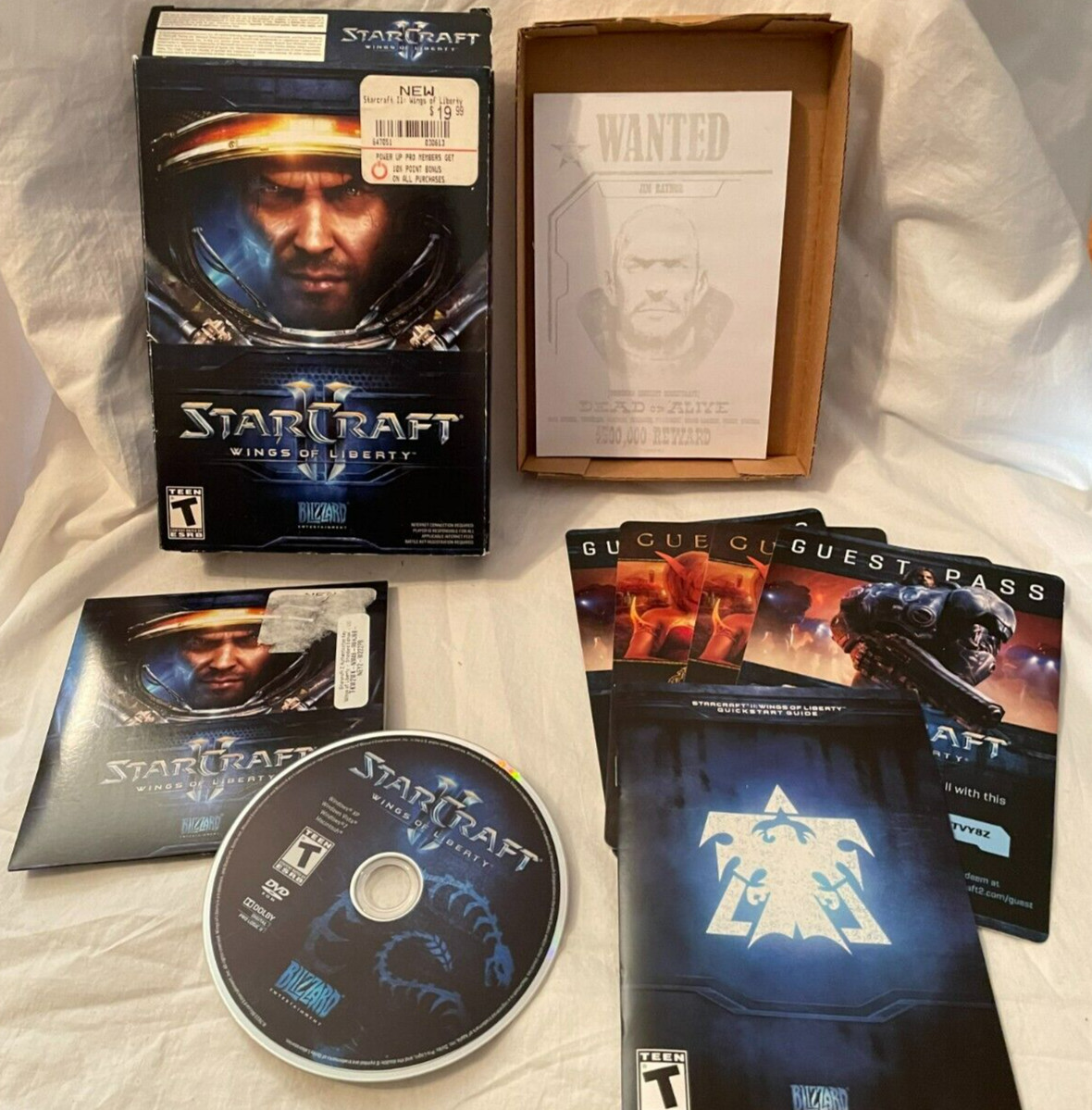 Starcraft Wings of Liberty Rated T PC Game Internet Connection Required