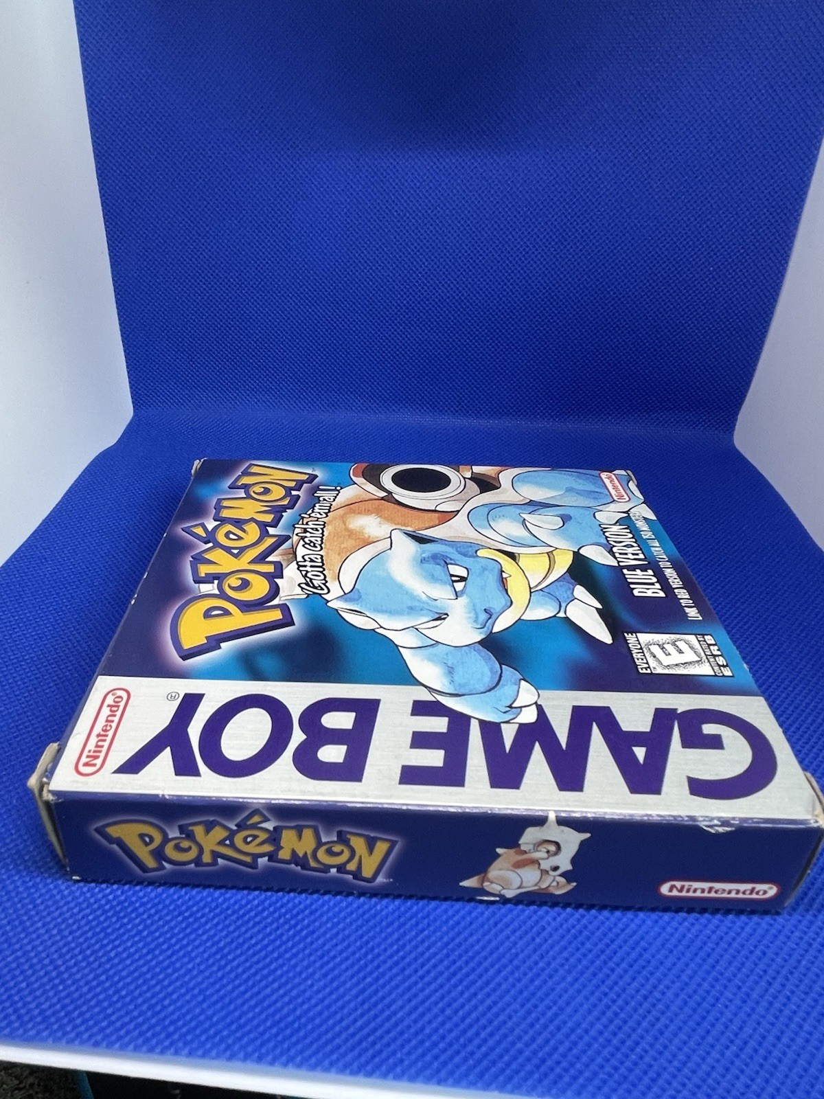 Pokemon Blue Version Complete Box Nintendo GameBoy Authentic CIB