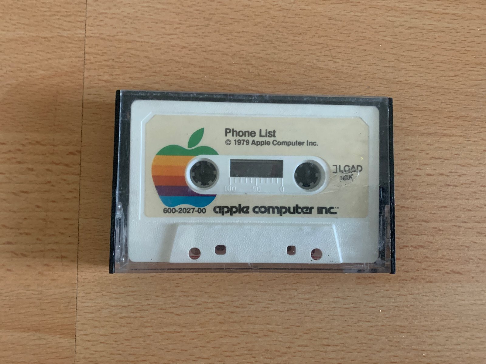 Vintage 1979 Apple Computer Inc. Cassette Tapes Phone List & Brian’s Theme Rare