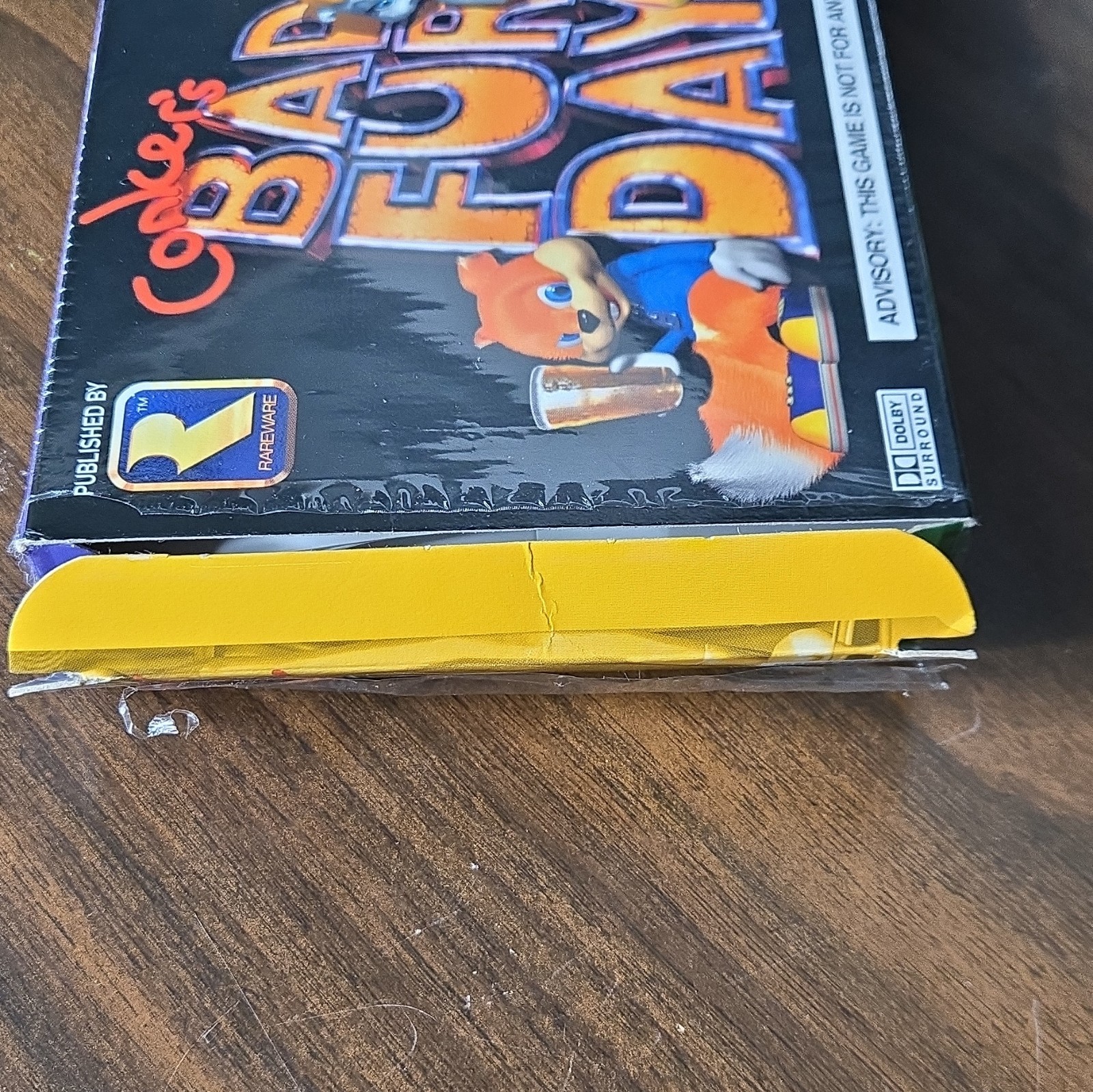 Conker’s Bad Fur Day (Nintendo 64 N64) w/ Box & Manual Action-Adventure M 2001