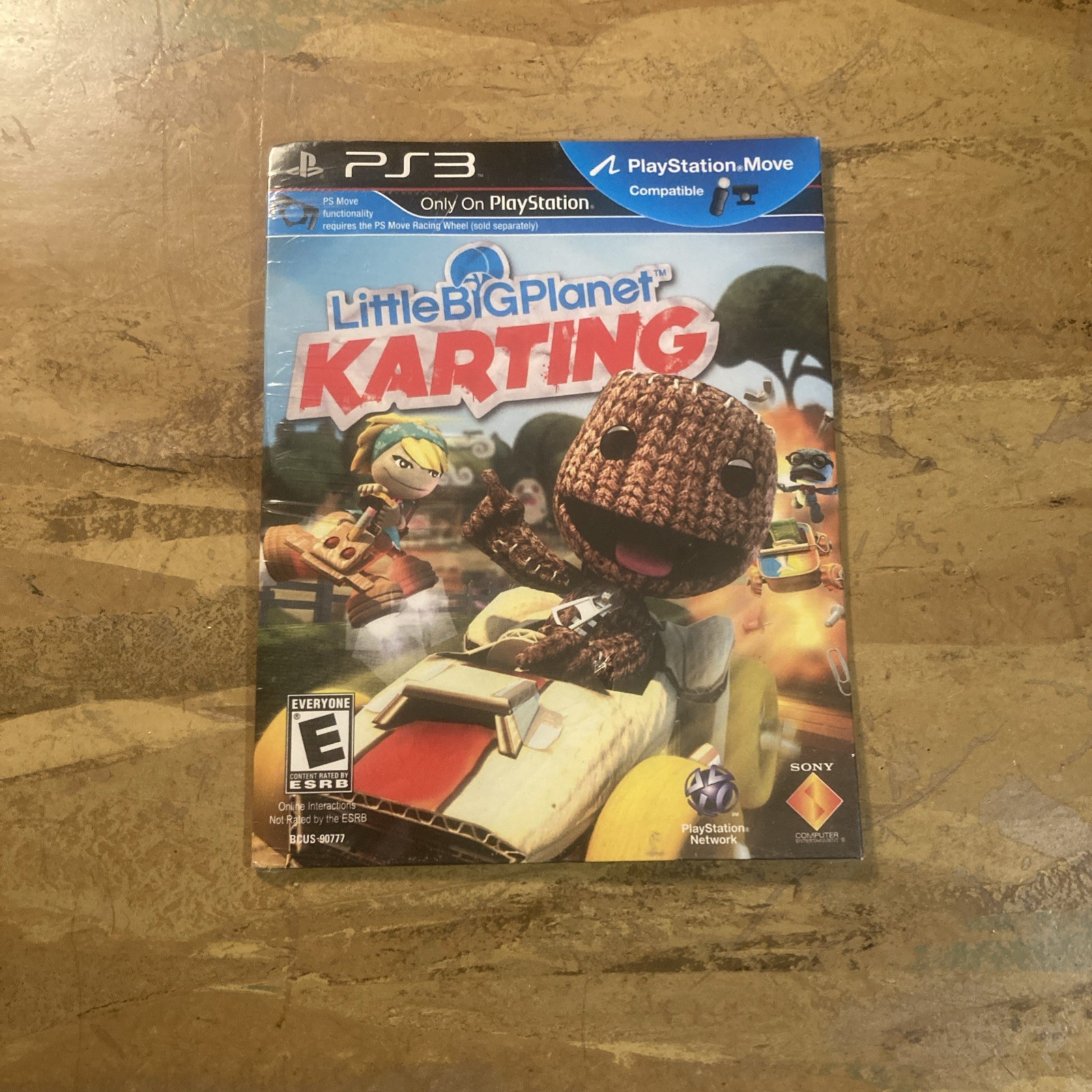 Little Big Planet Karting PS3 Rare PROMO Not For Sale Sealed New Play Station 3