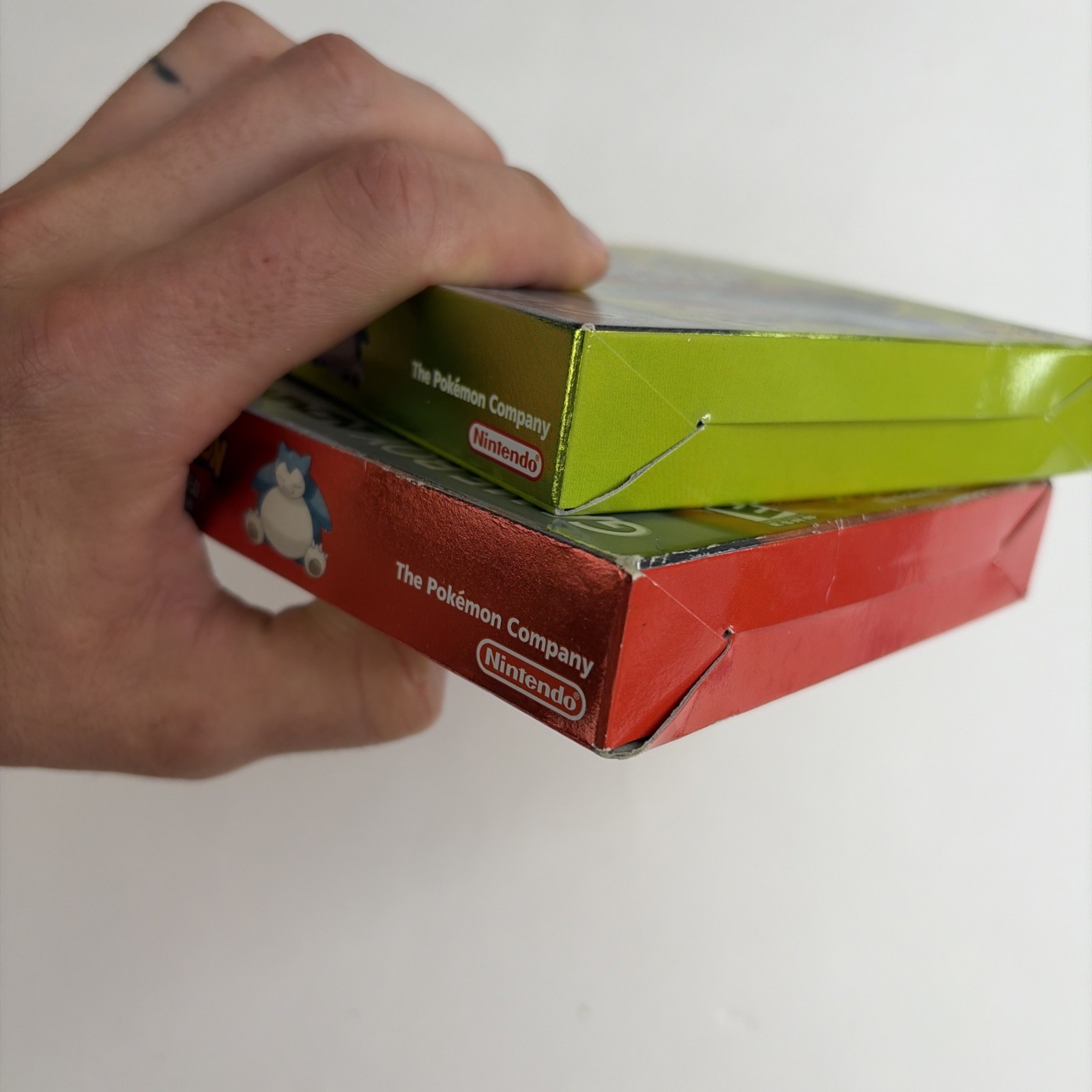 NICE Authentic Pokemon FireRed & LeafGreen COMPLETE Box Game Boy Advance GBA CIB