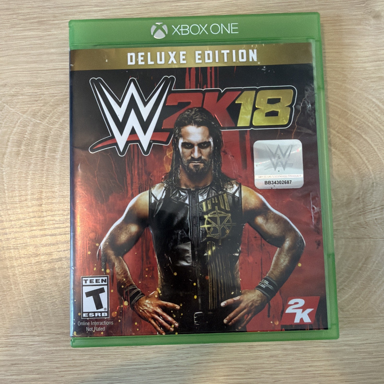 Microsoft Xbox One WWE 2K18 2K19 2K20 DELUXE Edition Lot