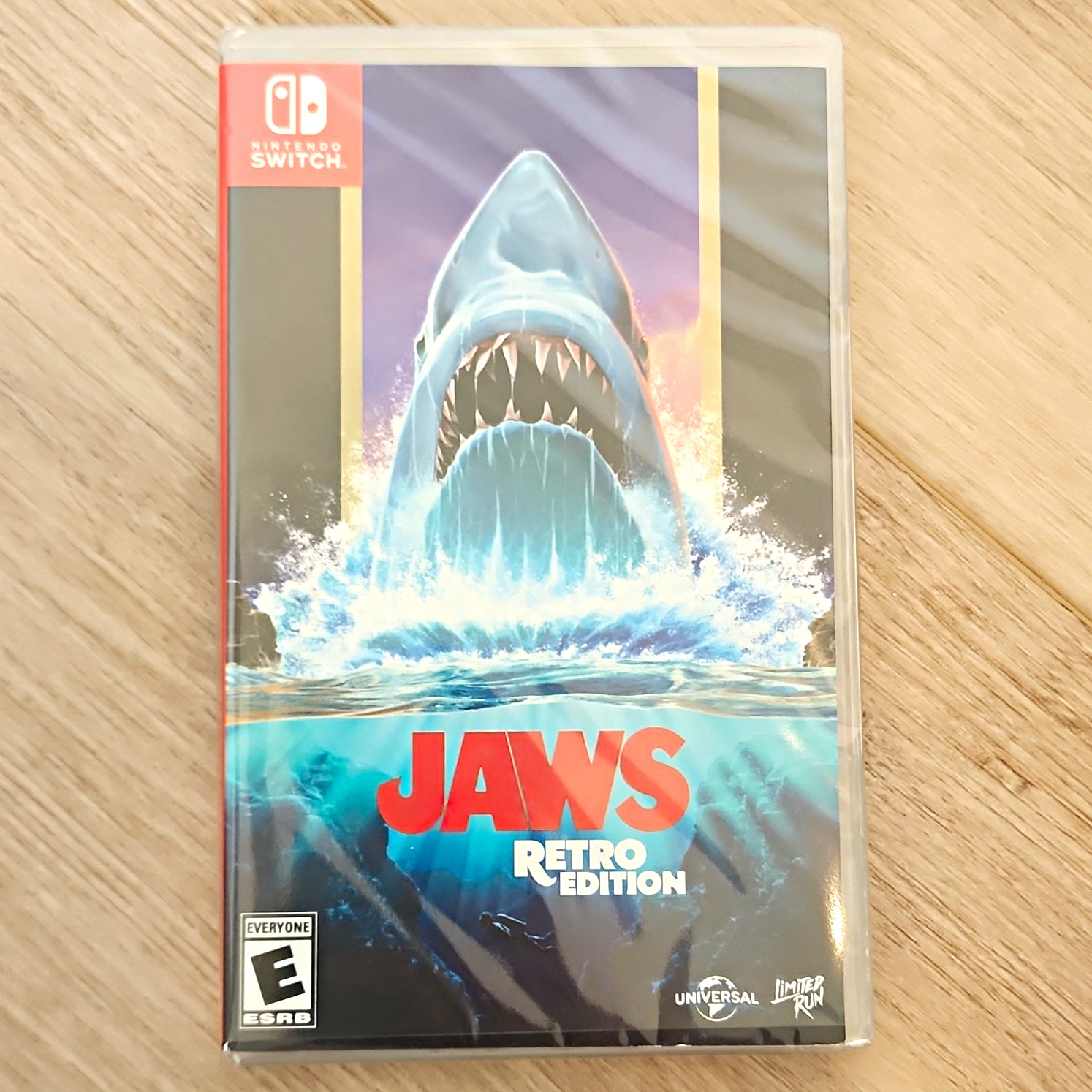 Limited Run Jaws: Retro Edition Nintendo Switch Enhanced Version E Action