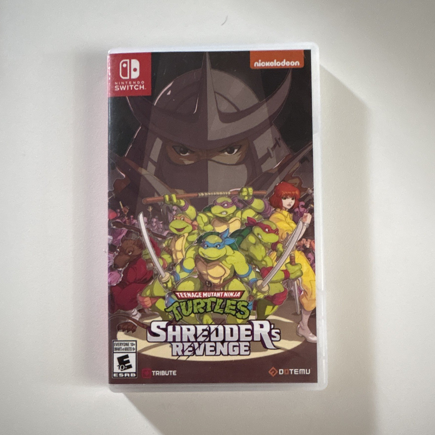 Teenage Mutant Ninja Turtles: Shredder’s Revenge Switch 2022 cartridge w case