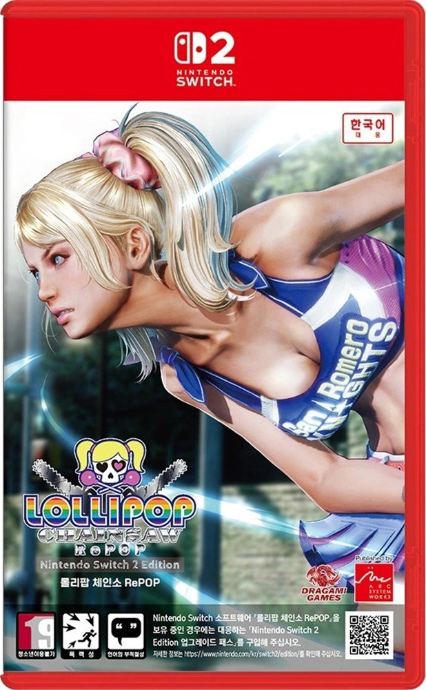 Switch 2 Lollipop Chainsaw RePOP + Figure [Korean English Multi Language]