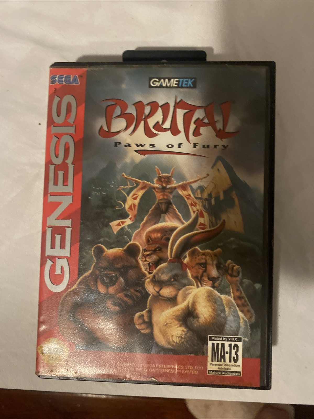 Brutal Paws Of Fury SEGA Genesis 1994