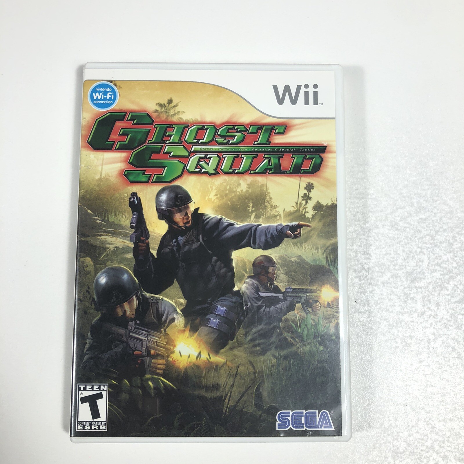 Ghost Squad Nintendo Wii Complete w/ Manual And Case Tested Authentic