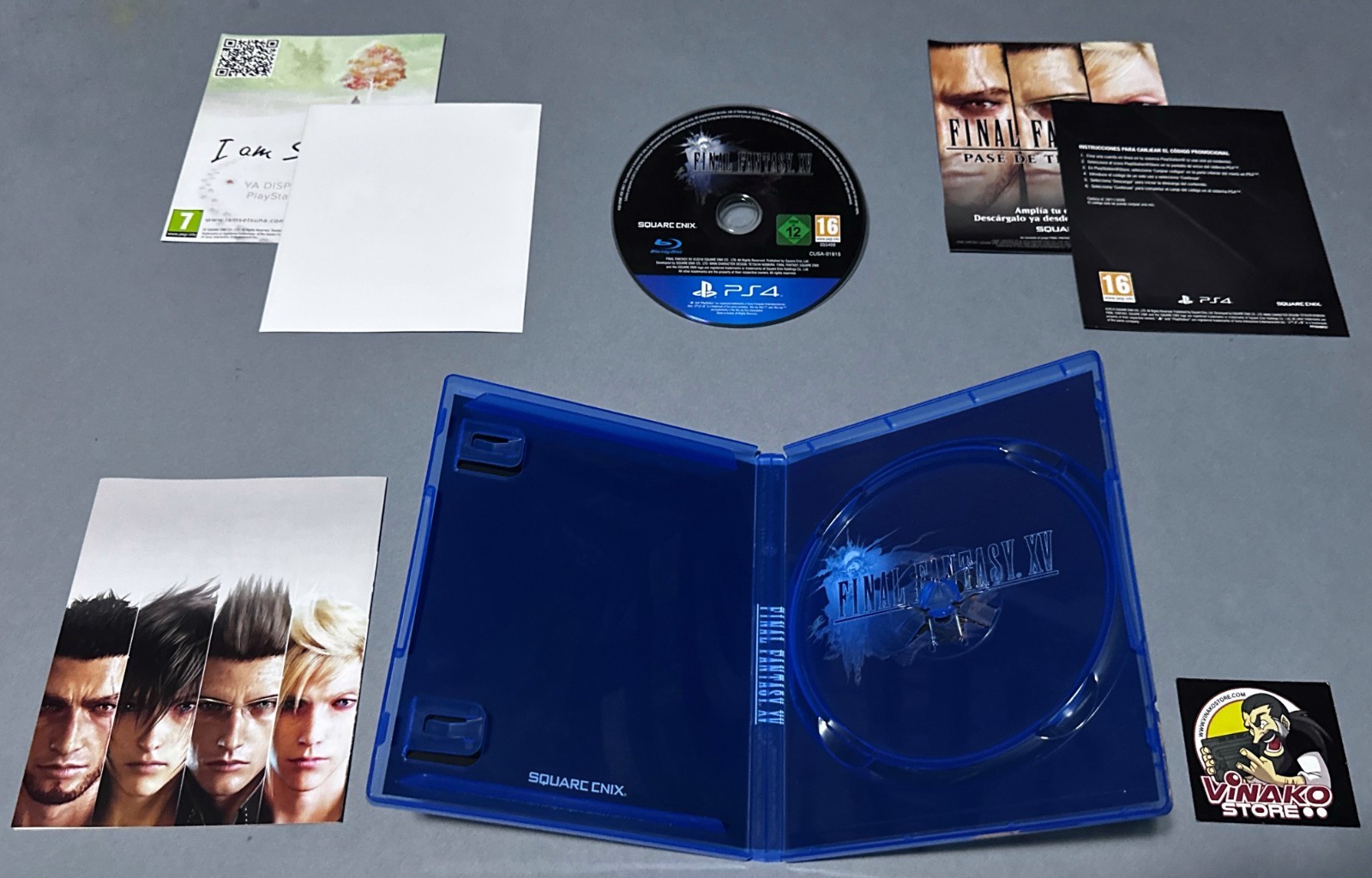 Final Fantasy XV Sony Playstation 4 PAL Italy