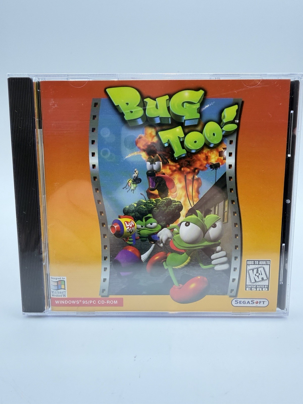 Bug Too PC Game (Windows Sega Soft, 1996) Sealed Rare