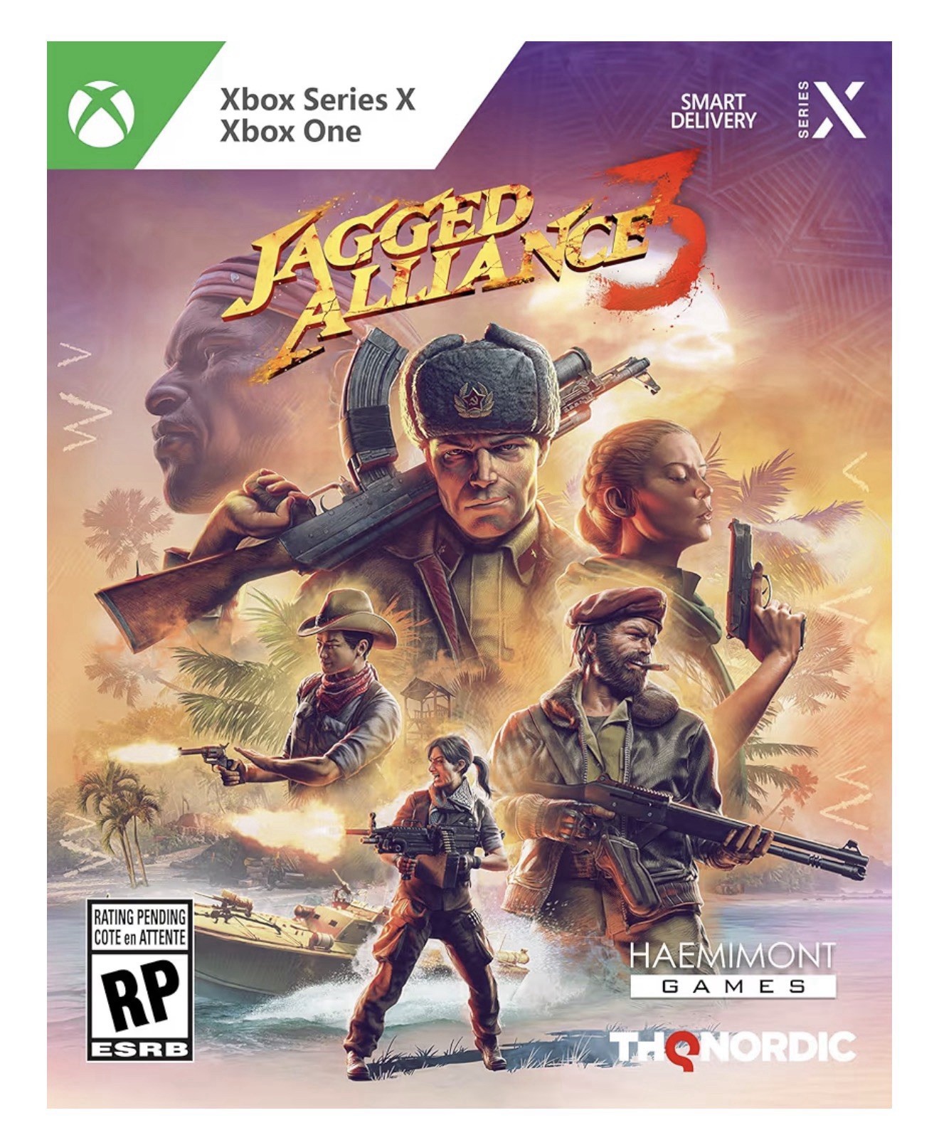 JAGGED ALLIANCE 3 Xbox Series X Xbox One NEW & SEALED Strategy Tactical RPG Game