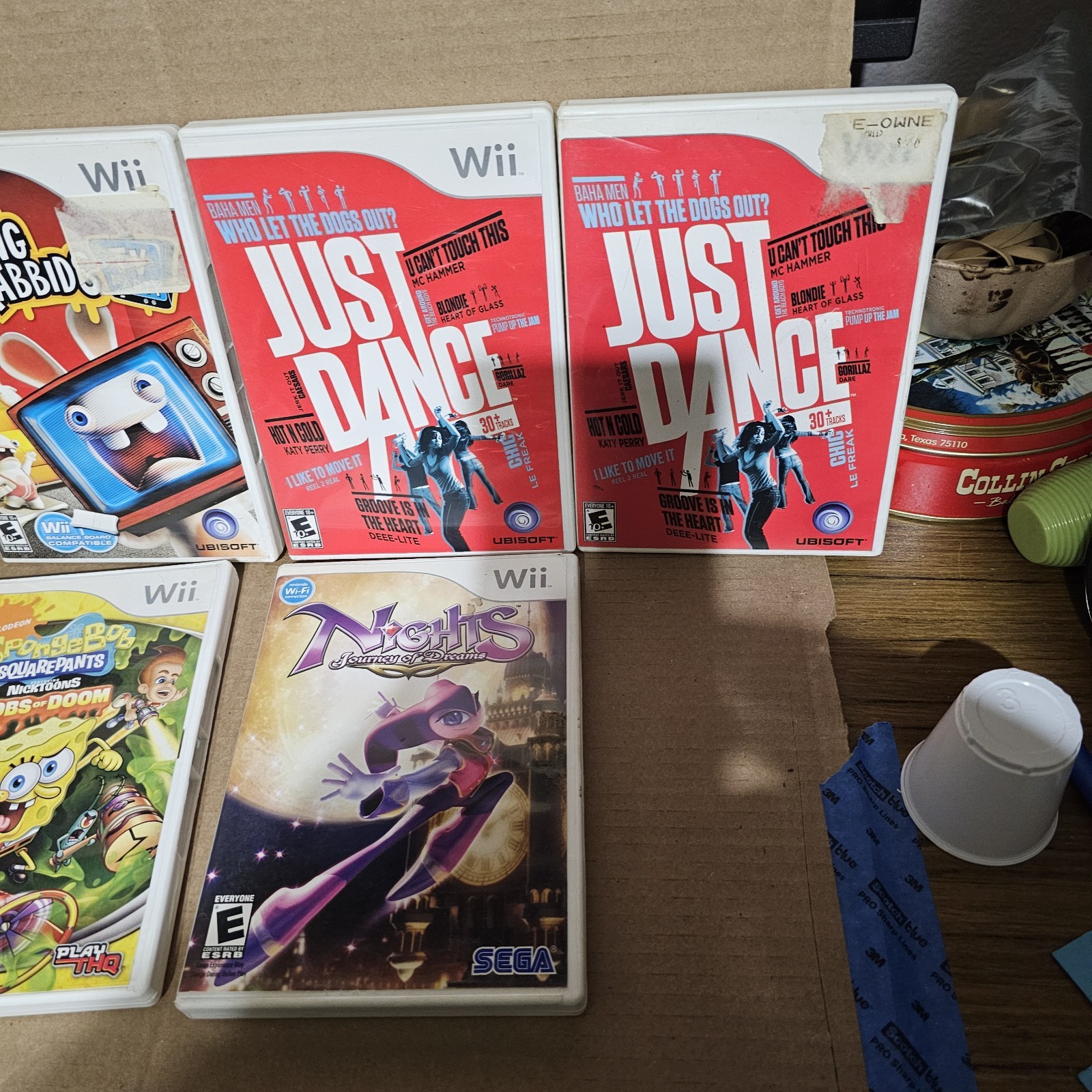 Lot of 6 Nintendo Wii Games See Description For What Is Included