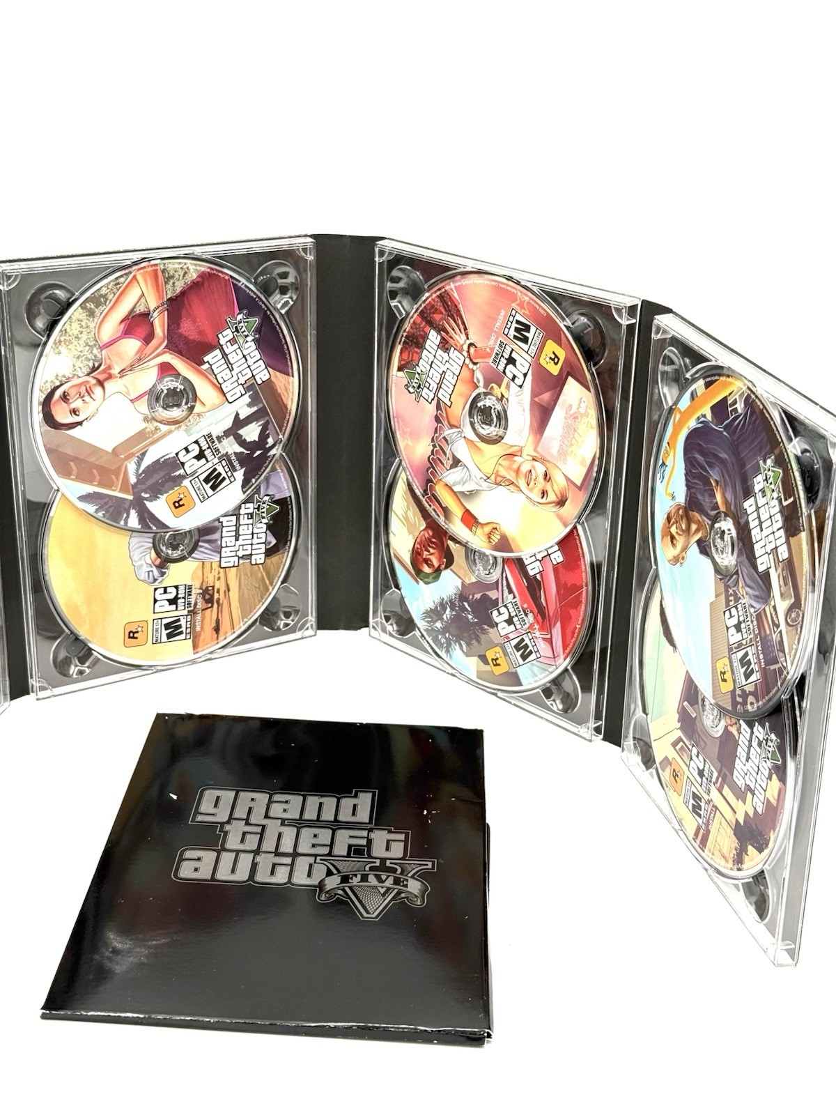 Rockstar Games Grand Theft Auto V (PC) Game, M Rated, Manual Included