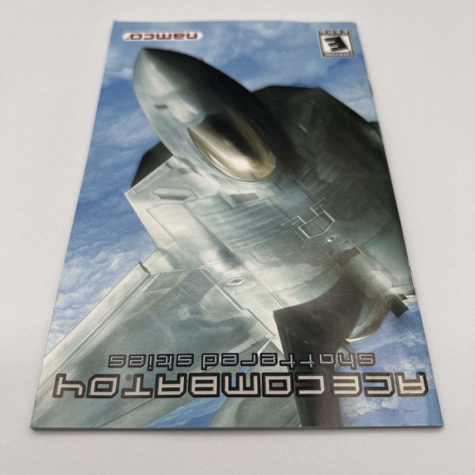 Ace Combat 04: Shattered Skies (PlayStation 2, 2001) Manual Only Mint Reg